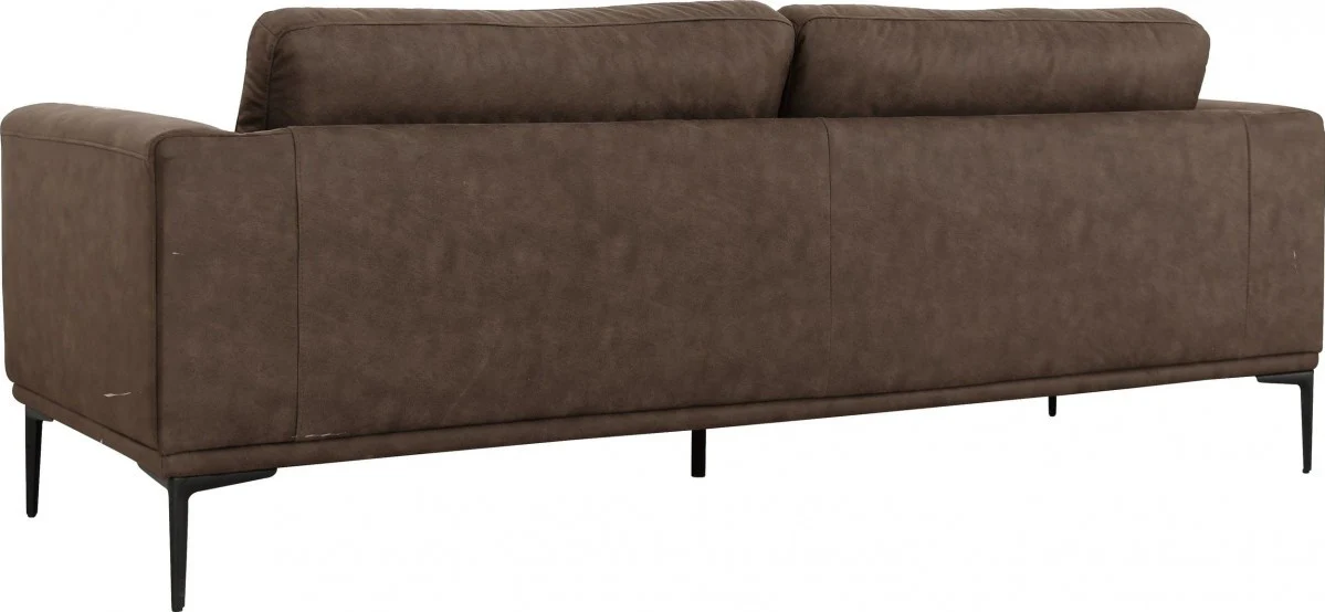 Modern 78" Dark Grey Loveseat With Removable Cushions By Homeroots - Image 10
