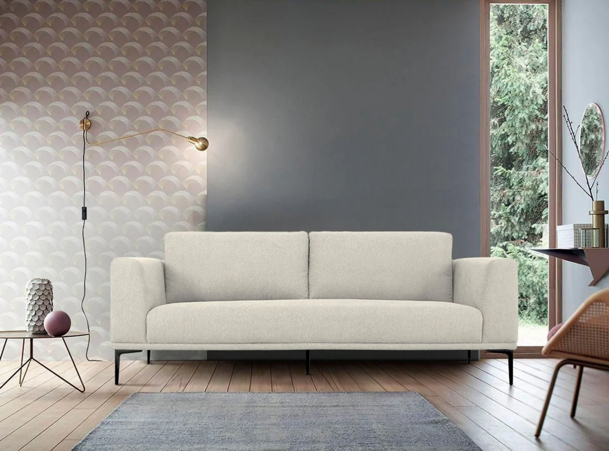 Modern 87" Dark Grey Sofa With Removable Back Cushions By Homeroots - Image 13
