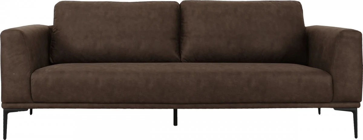 Modern 87" Dark Grey Sofa With Removable Back Cushions By Homeroots - Image 23