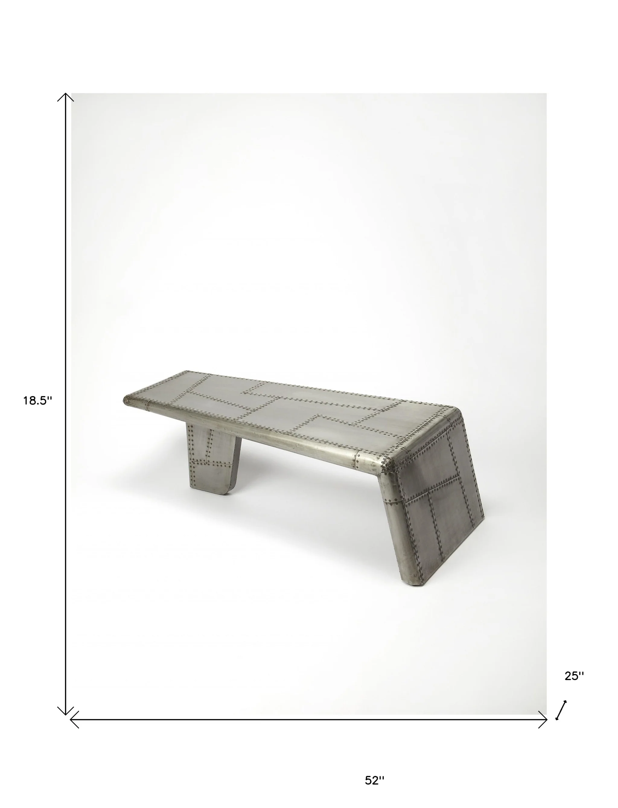 Modern Aviator Coffee Table By Homeroots - Image 4