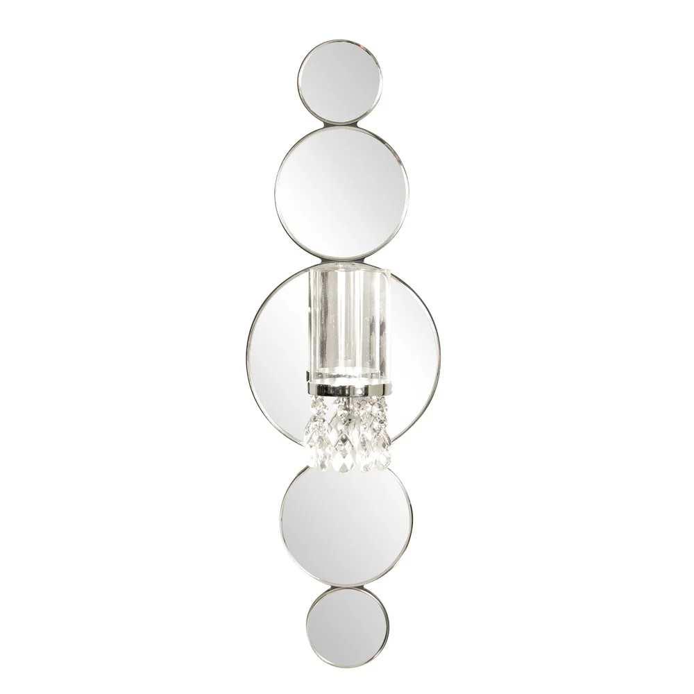 Modern Bling Mirrored Wall Sconce By Homeroots - Image 2
