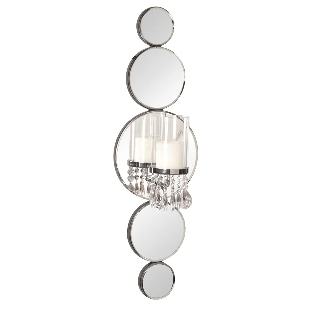 Modern Bling Mirrored Wall Sconce By Homeroots - Image 3
