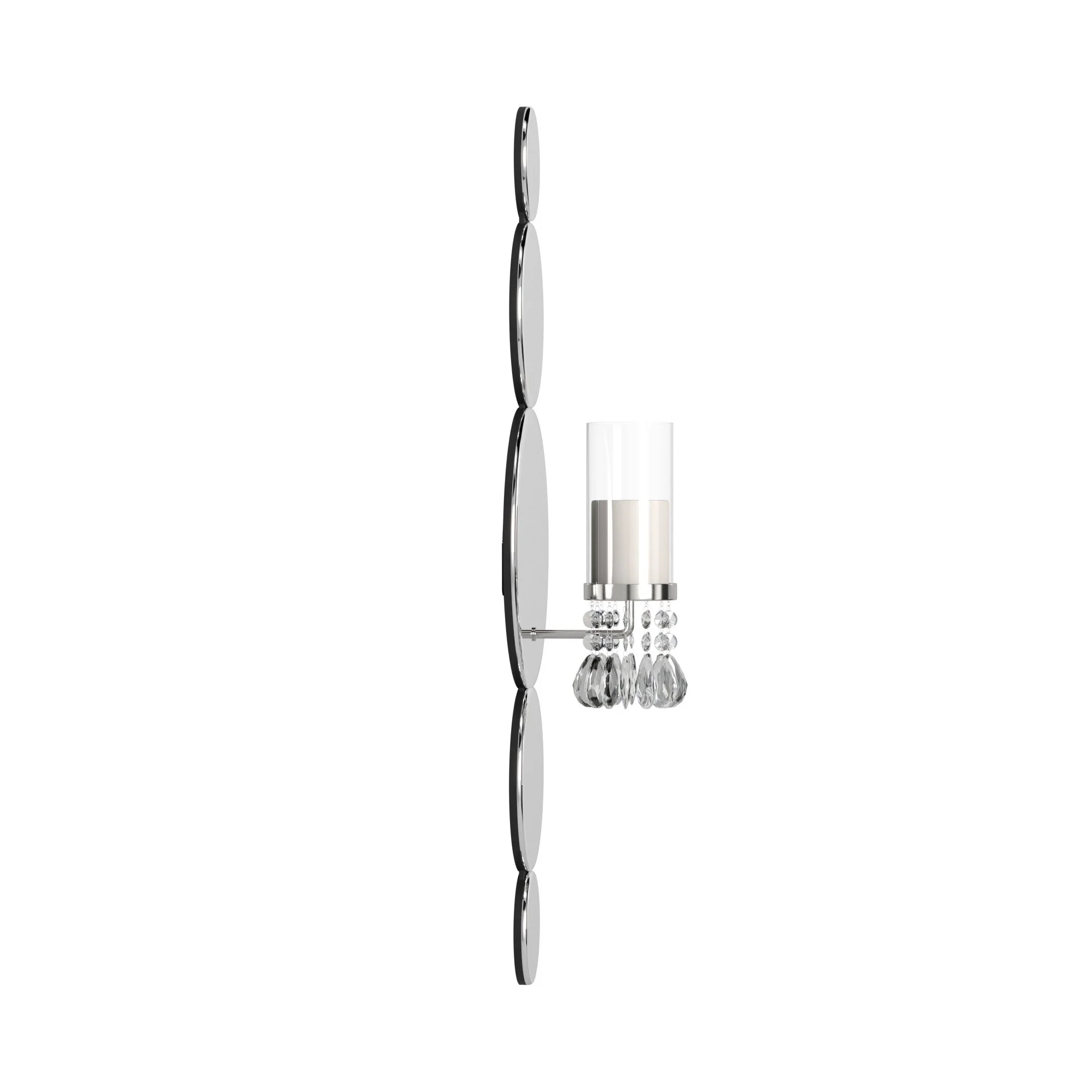 Modern Bling Mirrored Wall Sconce By Homeroots - Image 4