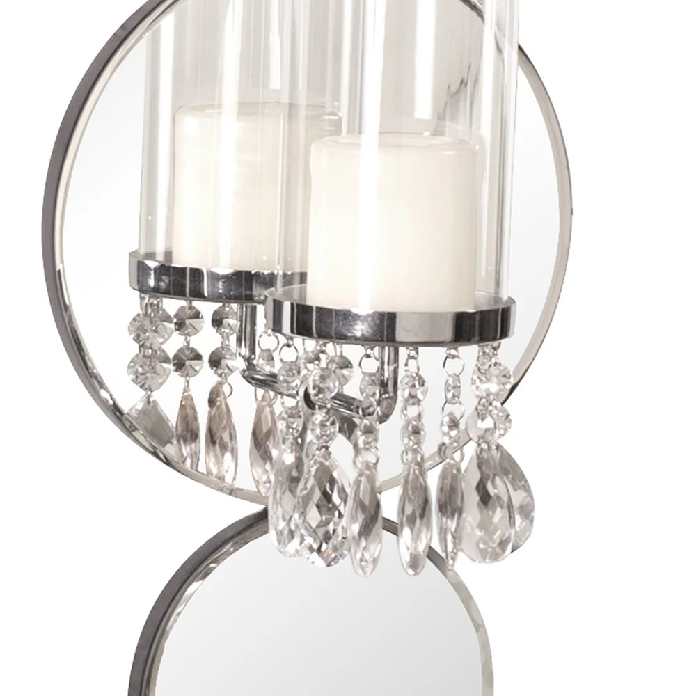Modern Bling Mirrored Wall Sconce By Homeroots - Image 5