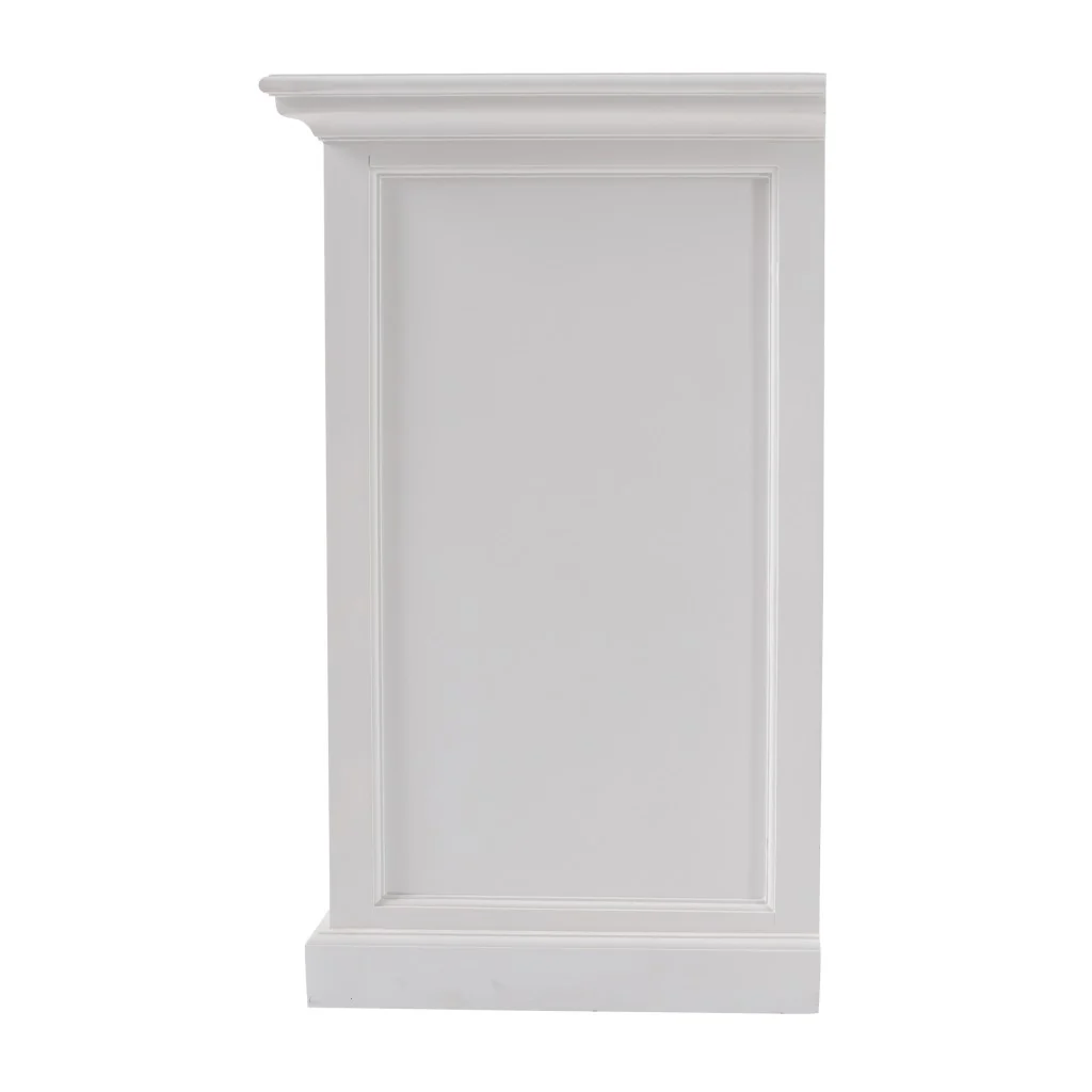 Modern Farm White Buffet Server By Homeroots - Image 4