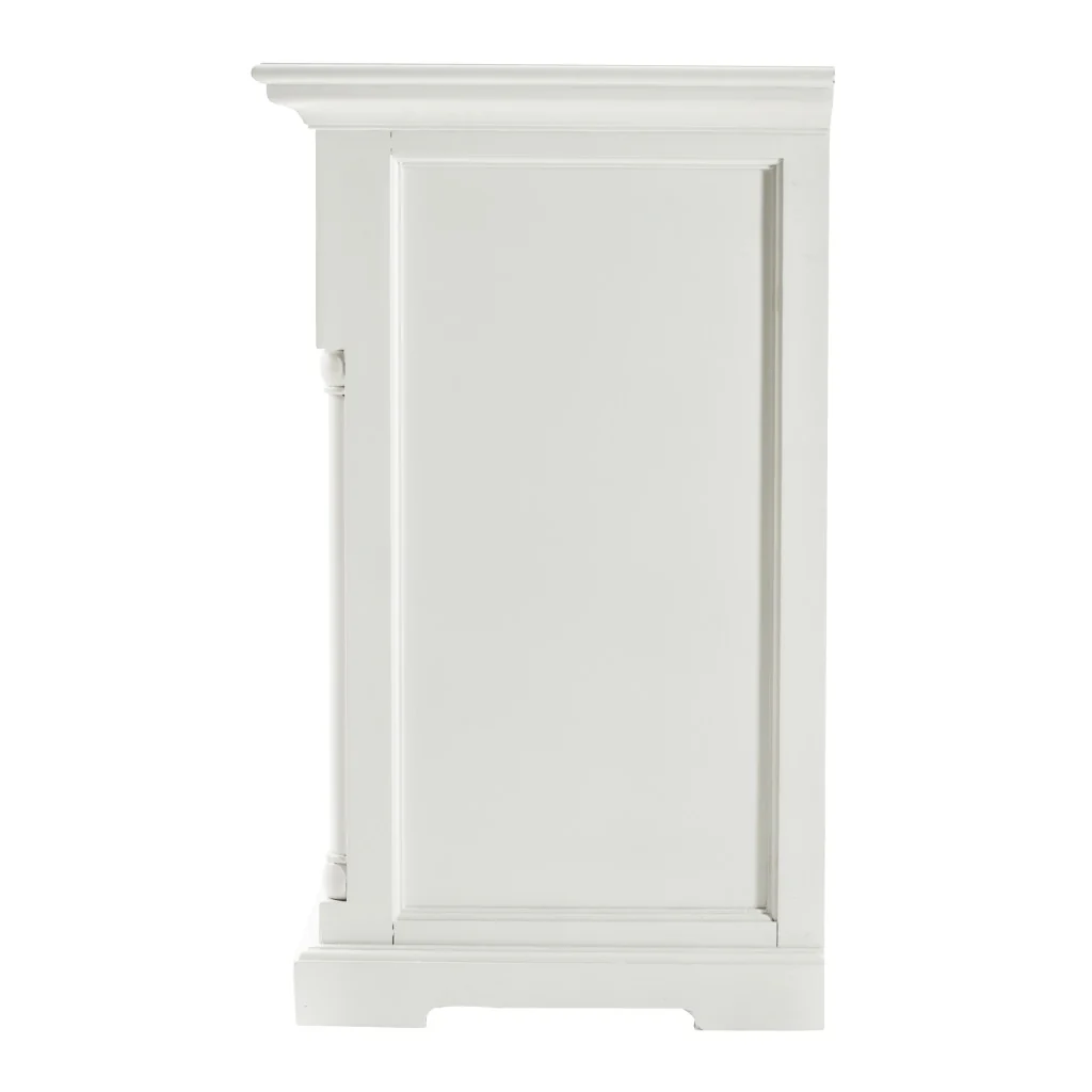 Modern Farm White Three Door Buffet Server By Homeroots - Image 5