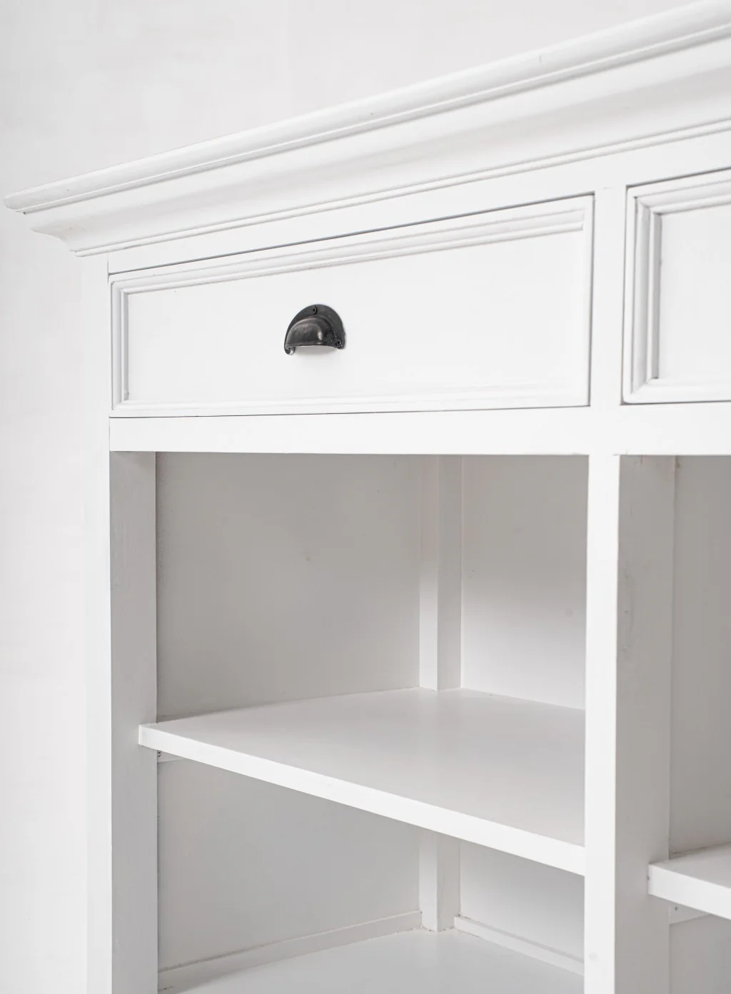 Modern Farm White Two Drawer Buffet Server By Homeroots - Image 6