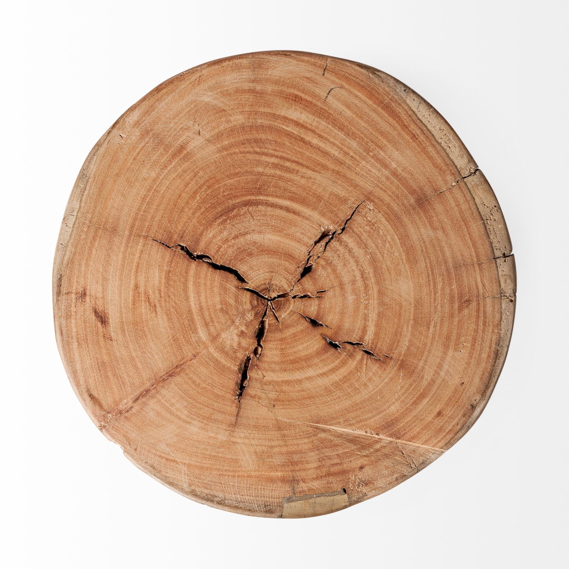 Modern Farmhouse 18' Reclaimed Wood Stool By Homeroots - Image 5