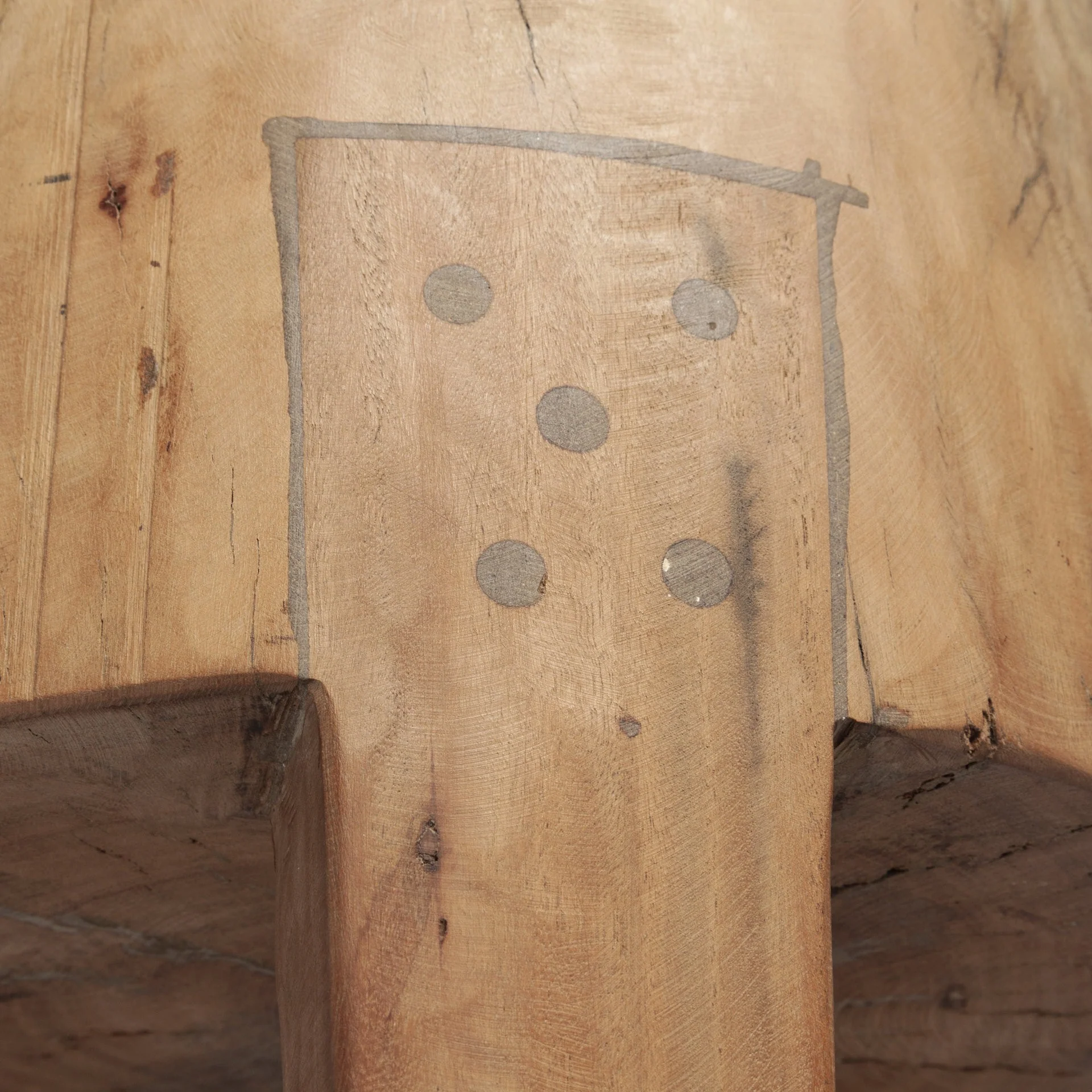 Modern Farmhouse 18' Reclaimed Wood Stool By Homeroots - Image 8