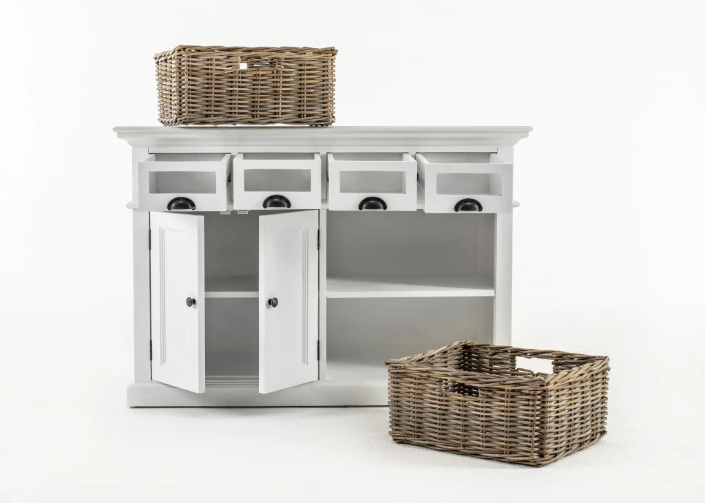 Modern Farmhouse Kitchen Buffet Server By Homeroots - Image 3