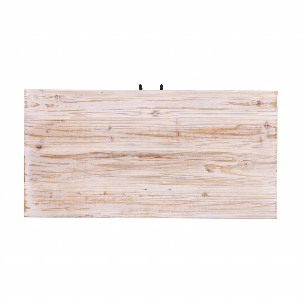 Modern Farmhouse Rustic Natural Accent Storage Cabinet By Homeroots - Image 8