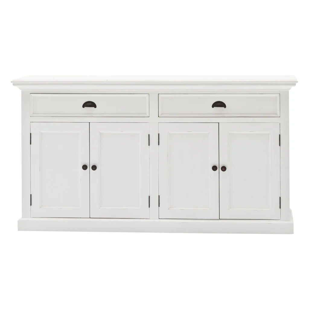 Modern Farmhouse White Buffet Server By Homeroots - 387886 - Image 2
