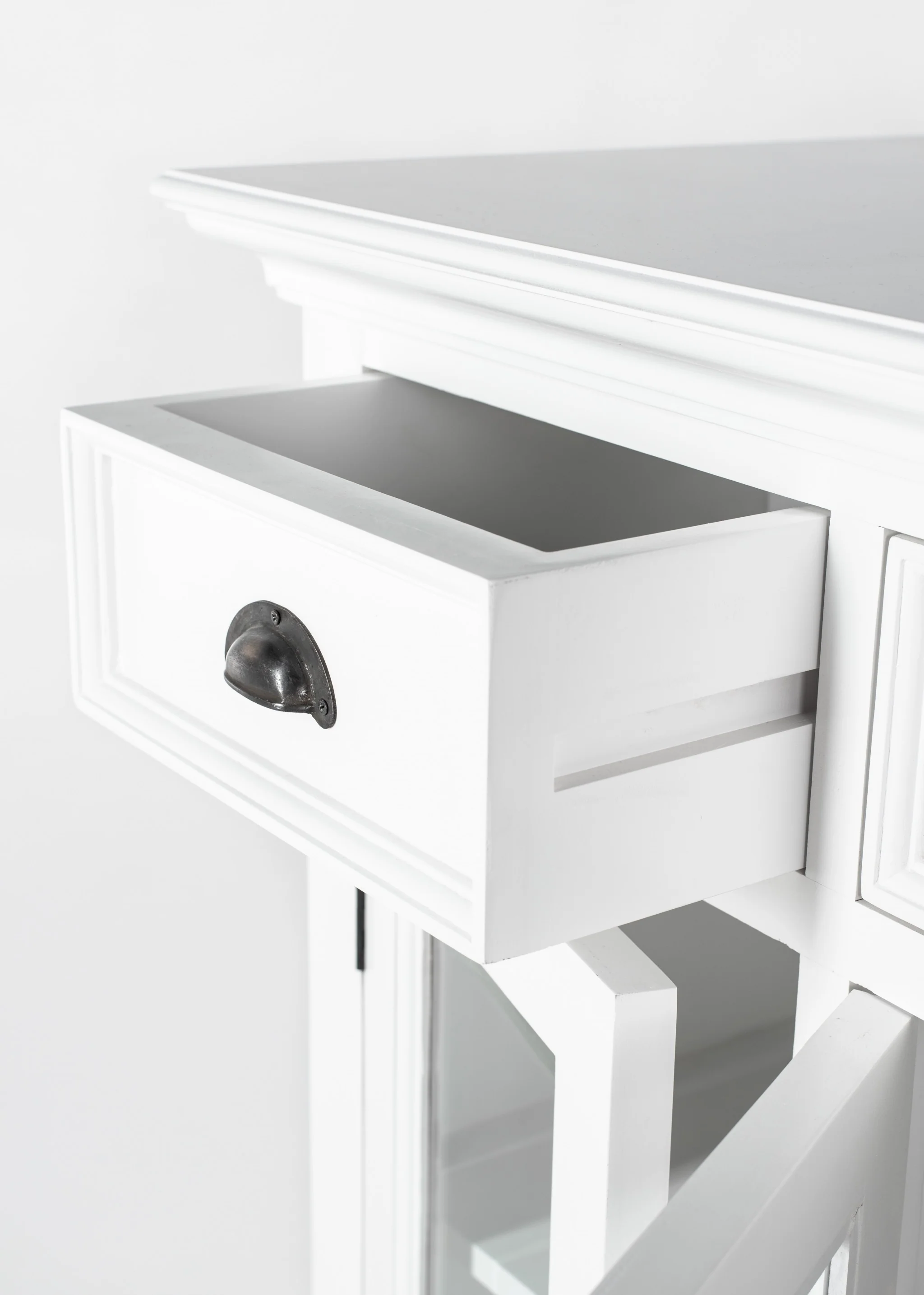 Modern Farmhouse White Buffet Server By Homeroots - 397836 - Image 9