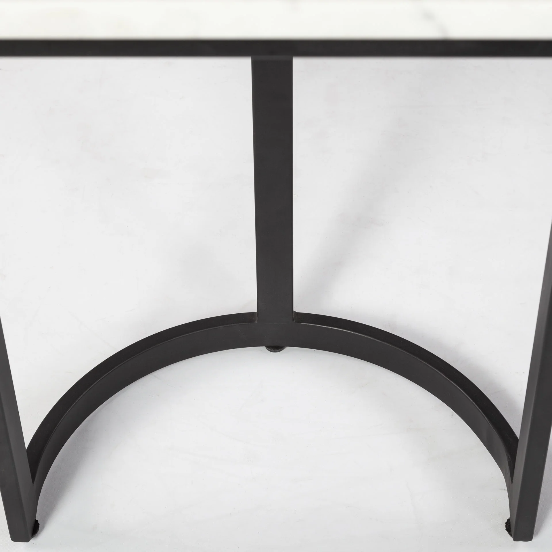Modern Marble And Metal Dining Table By Homeroots - Image 8