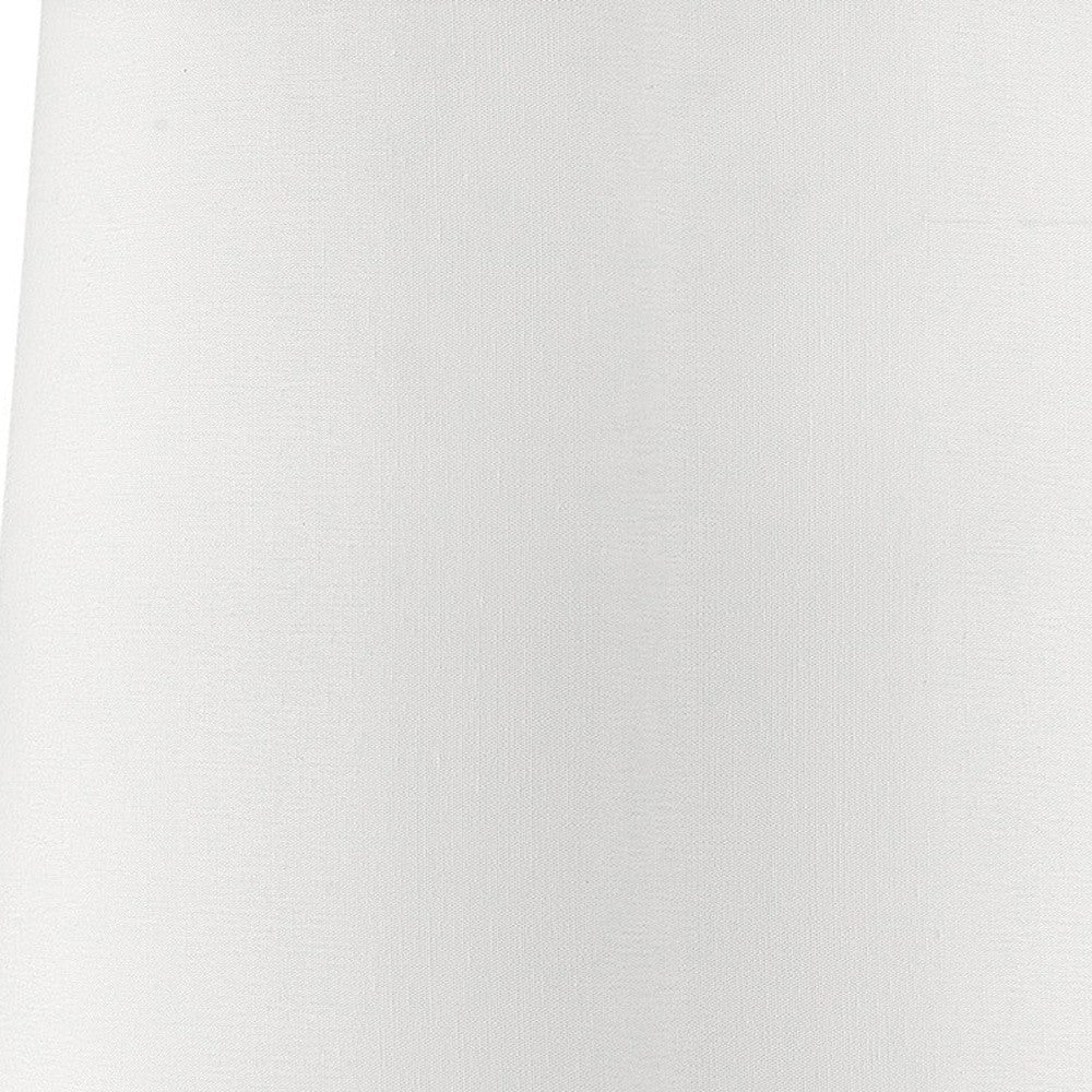 Modern Powder White Table Lamp with Touch Switch By Homeroots - Image 5