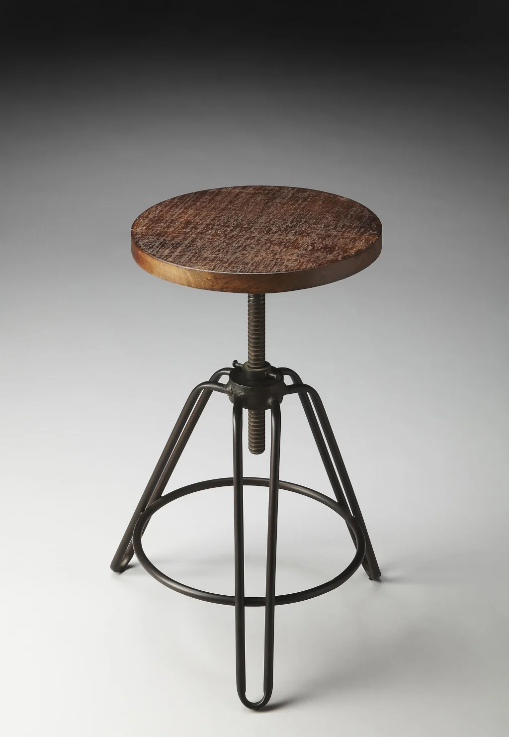 Modern Revolving Bar Stool By Homeroots - Image 2