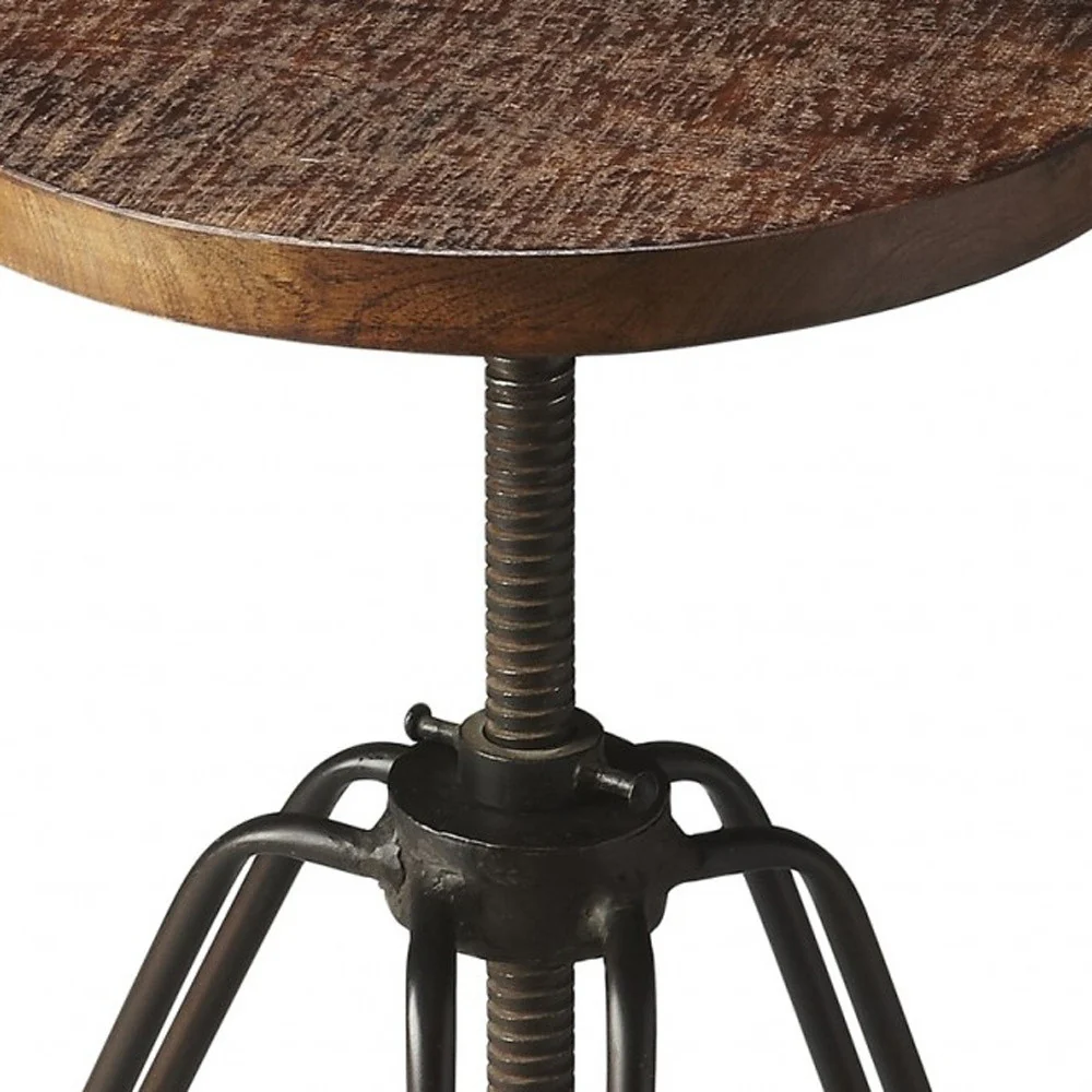 Modern Revolving Bar Stool By Homeroots - Image 6