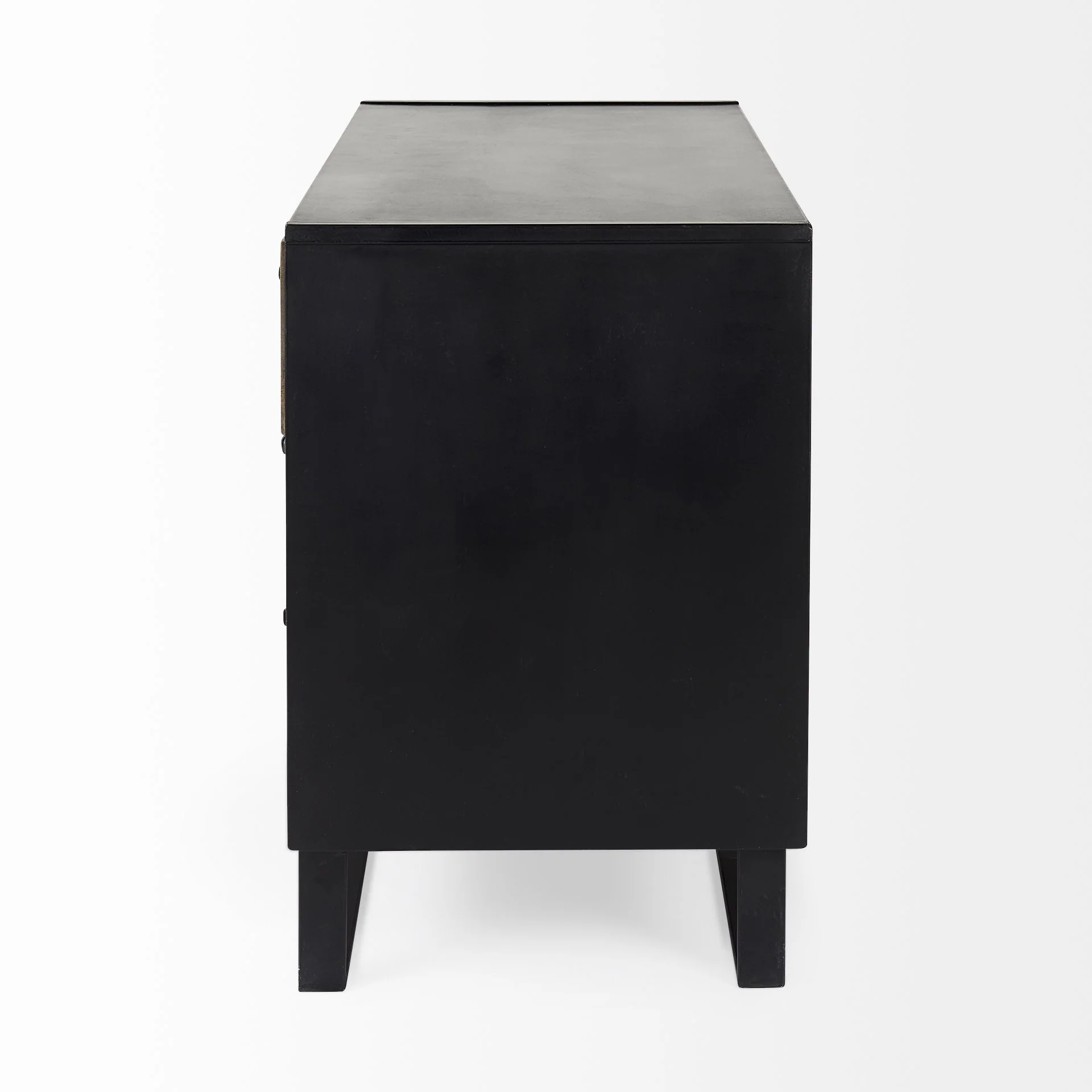 Modern Rustic Light Brown Wooden Cabinet By Homeroots - Image 3