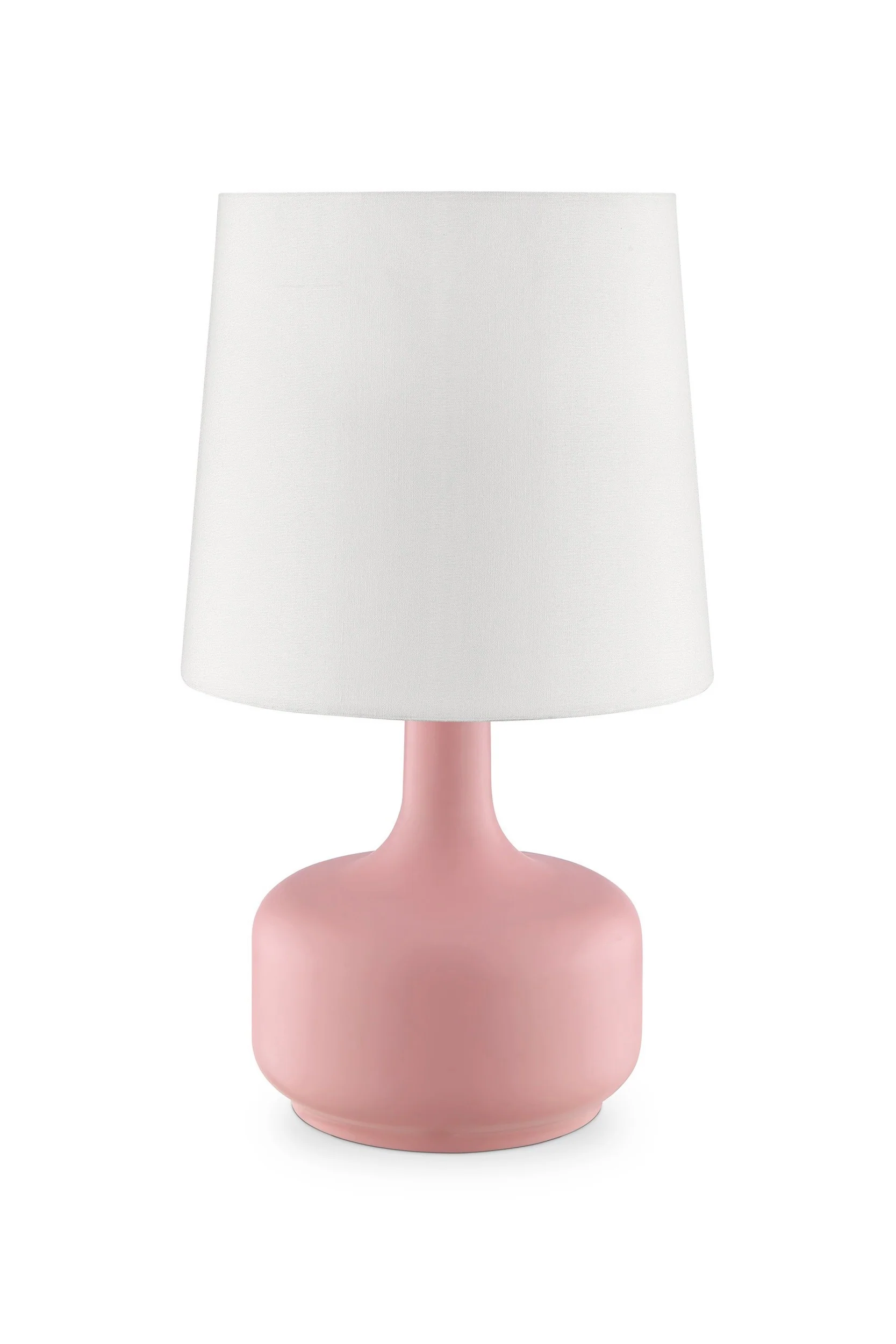 Modern Soft Pink Table Lamp with Touch Switch By Homeroots - Image 3