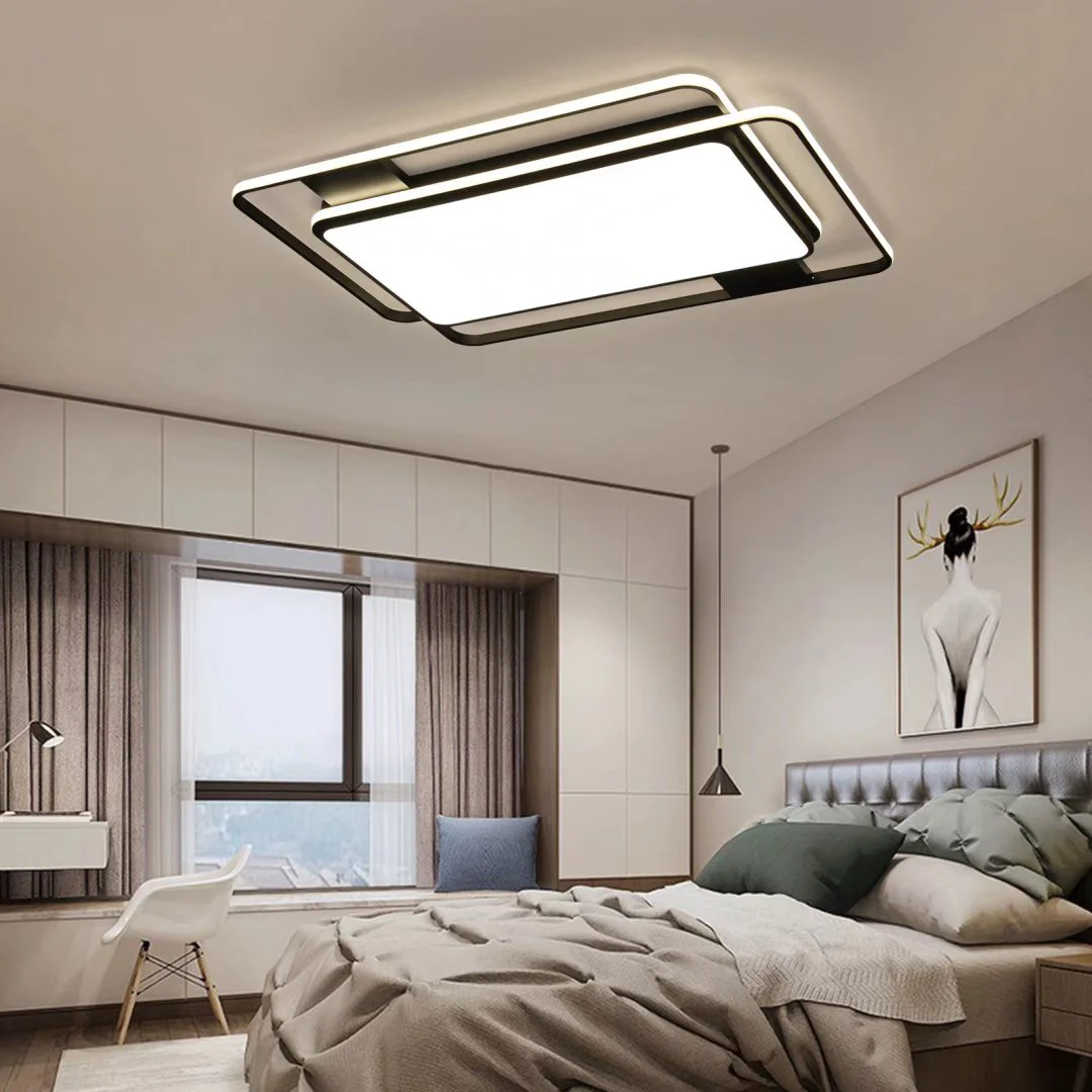 Modern Three Dimensional LED Ceiling Light By Homeroots - Image 2