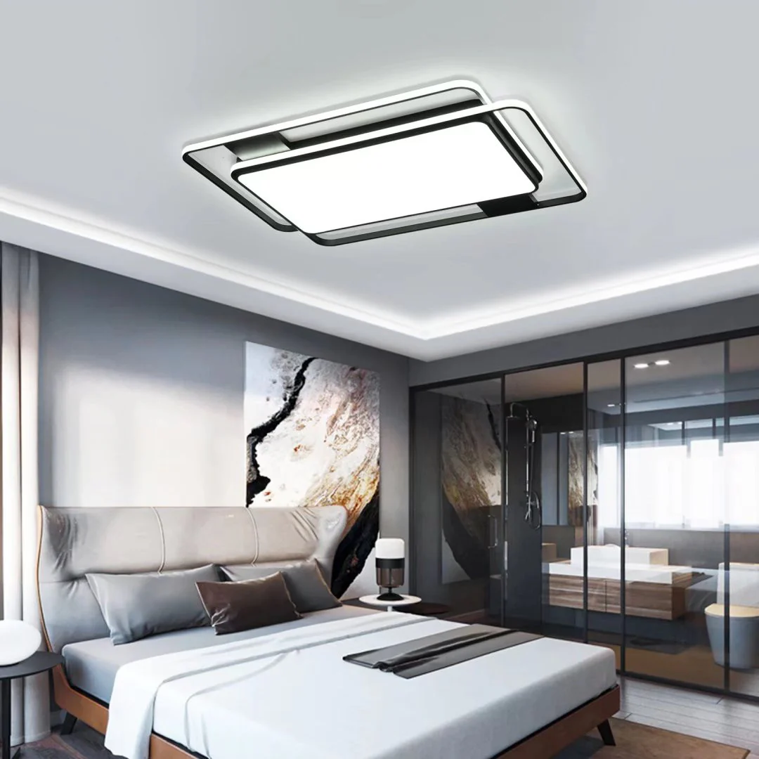 Modern Three Dimensional LED Ceiling Light By Homeroots - Image 4