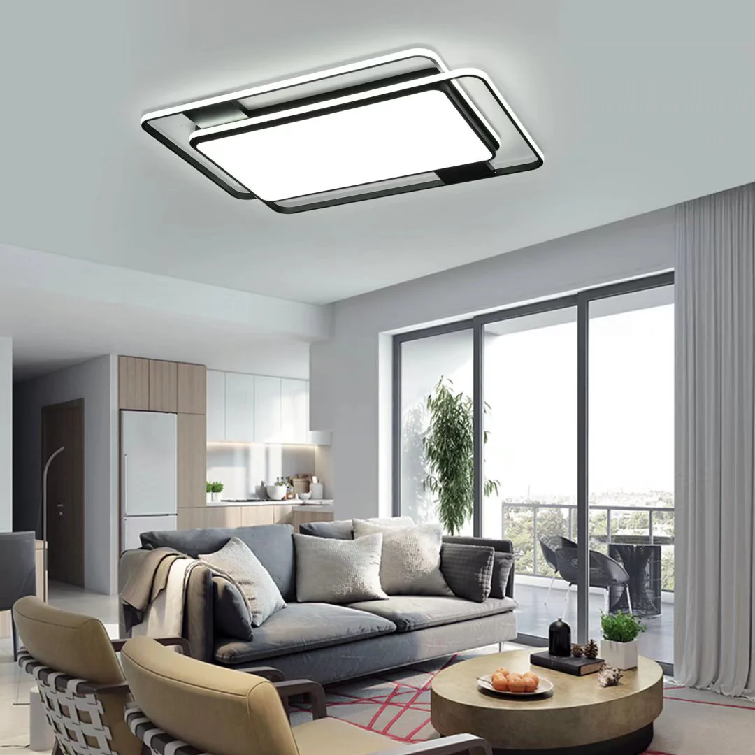 Modern Three Dimensional LED Ceiling Light By Homeroots - Image 5