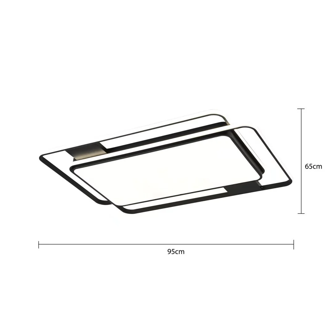 Modern Three Dimensional LED Ceiling Light By Homeroots - Image 7