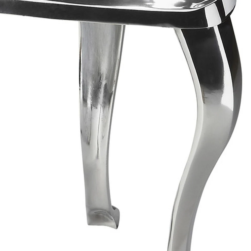 Modern Tripod Aluminum Stool By Homeroots - Image 5