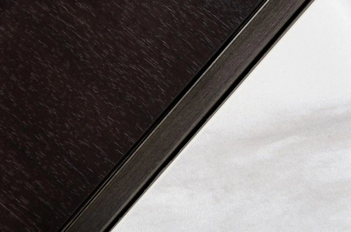 Modern White Black and Rose Gold Coffee Table with One Drawer By Homeroots - Image 5