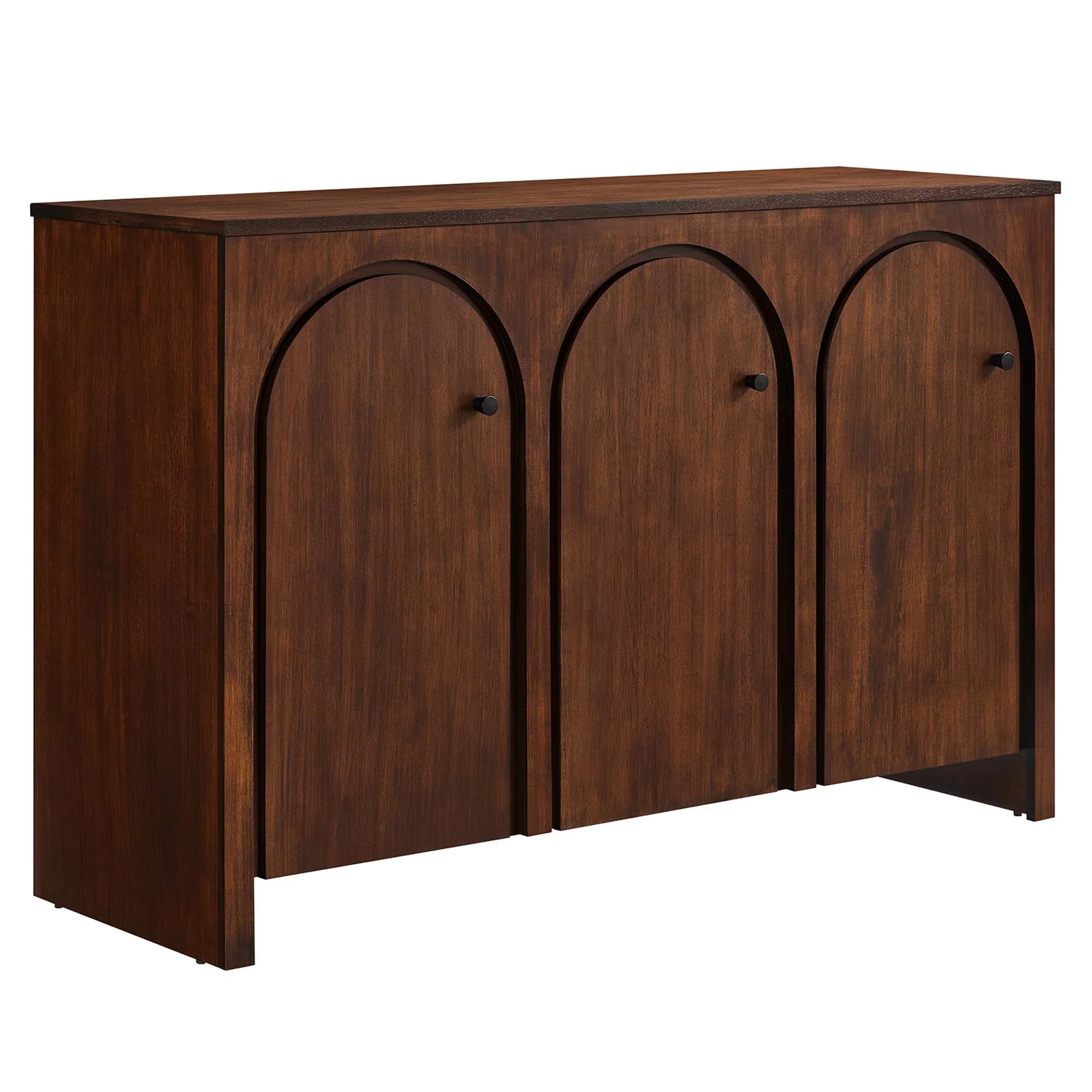 Modway Appia 3-Door Arched Door Sideboard Storage Cabinet - Image 10