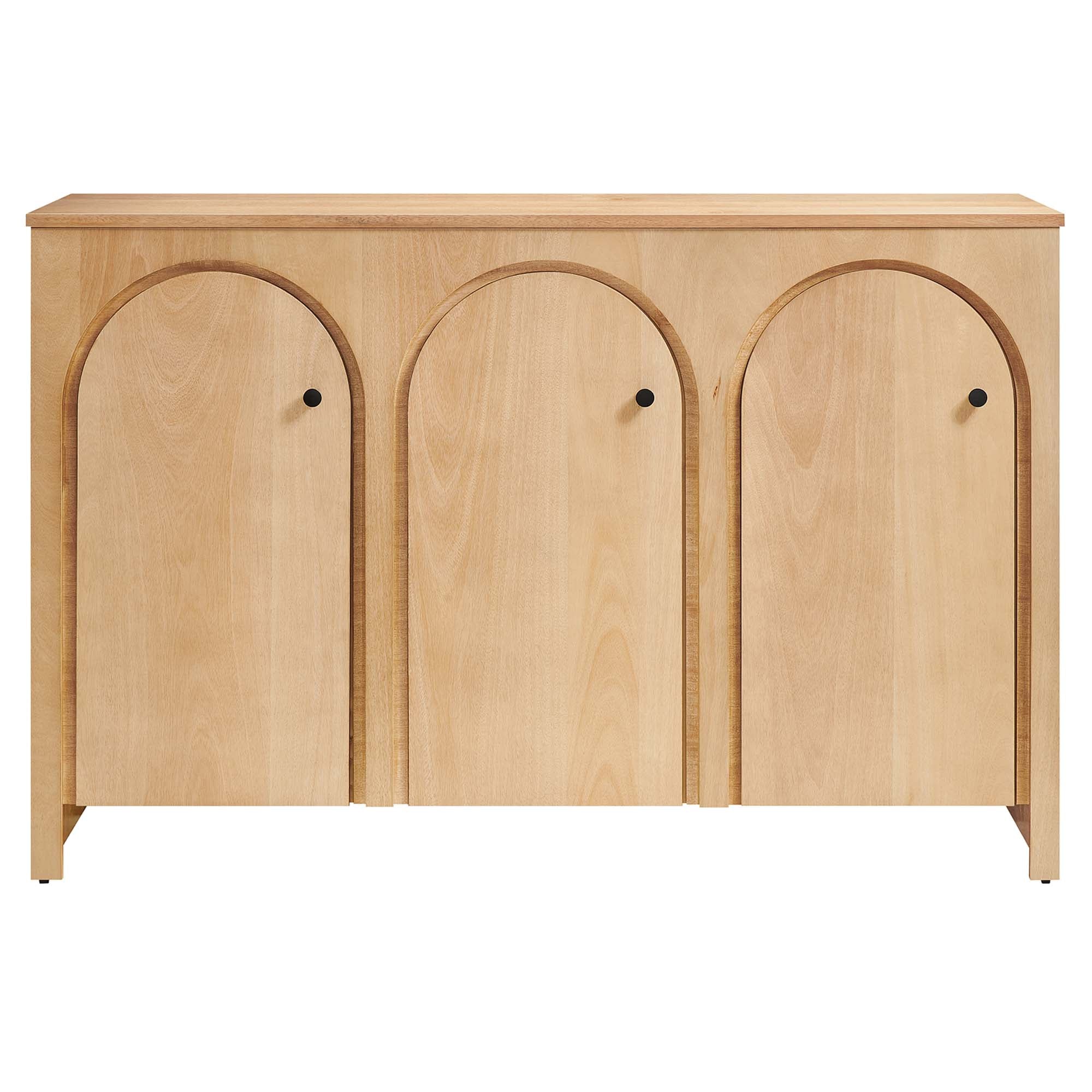 Modway Appia 3-Door Arched Door Sideboard Storage Cabinet - Image 4