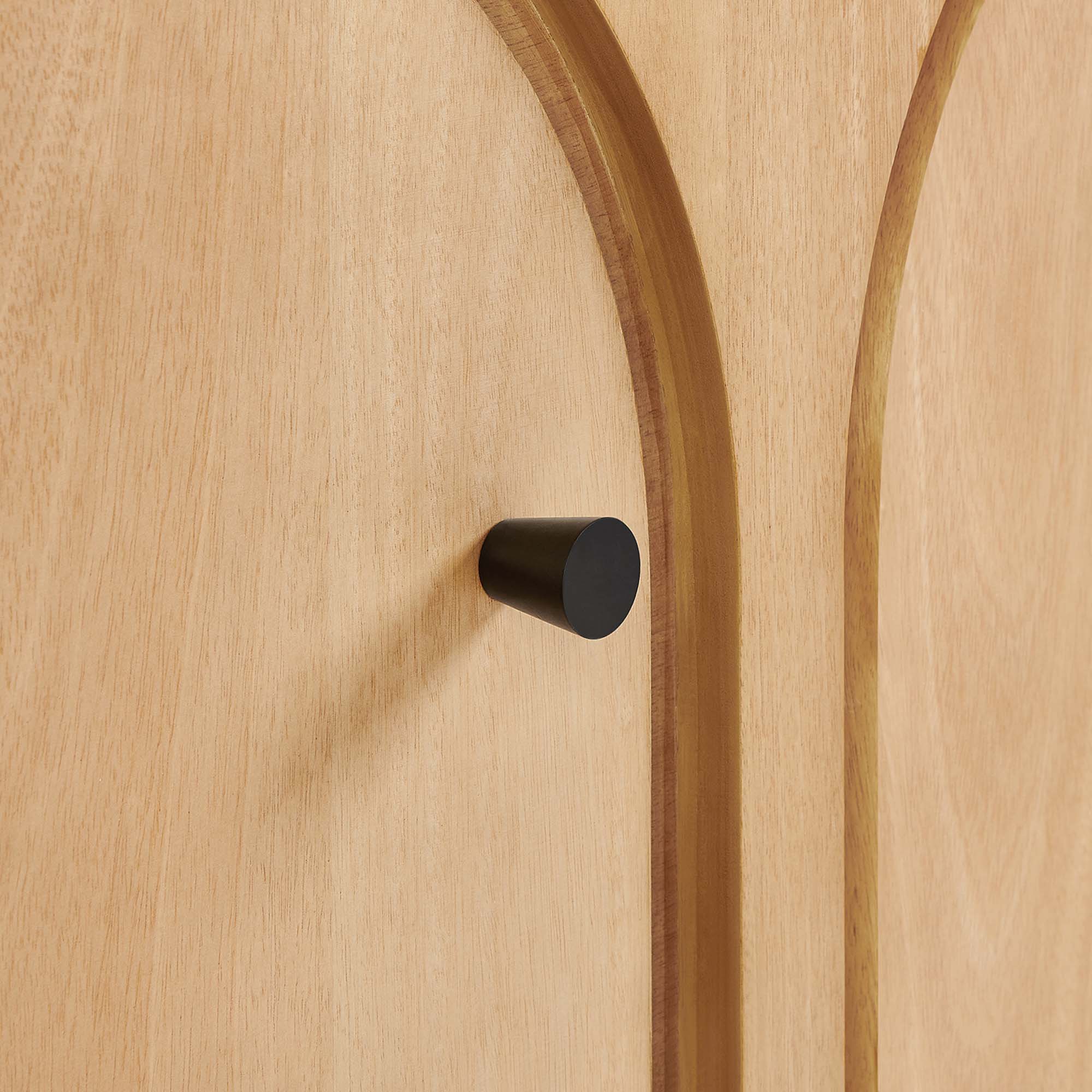 Modway Appia 3-Door Arched Door Sideboard Storage Cabinet - Image 6