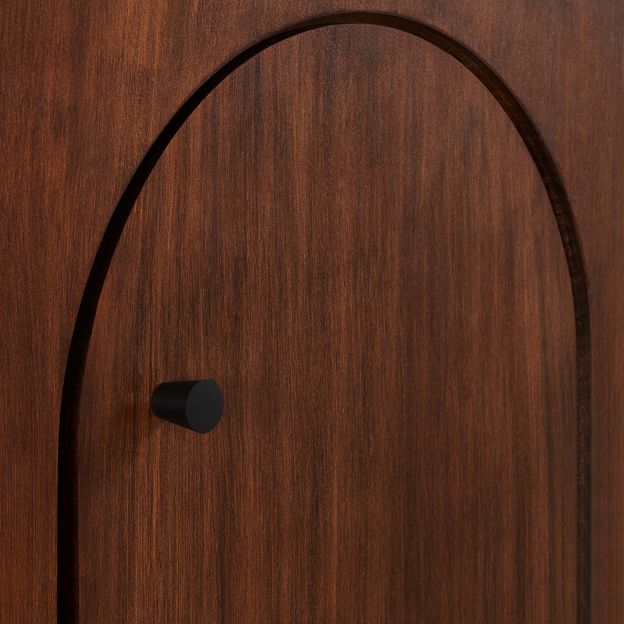 Modway Appia Wood Grain 4-Door Sideboard Storage Cabinet - Image 14