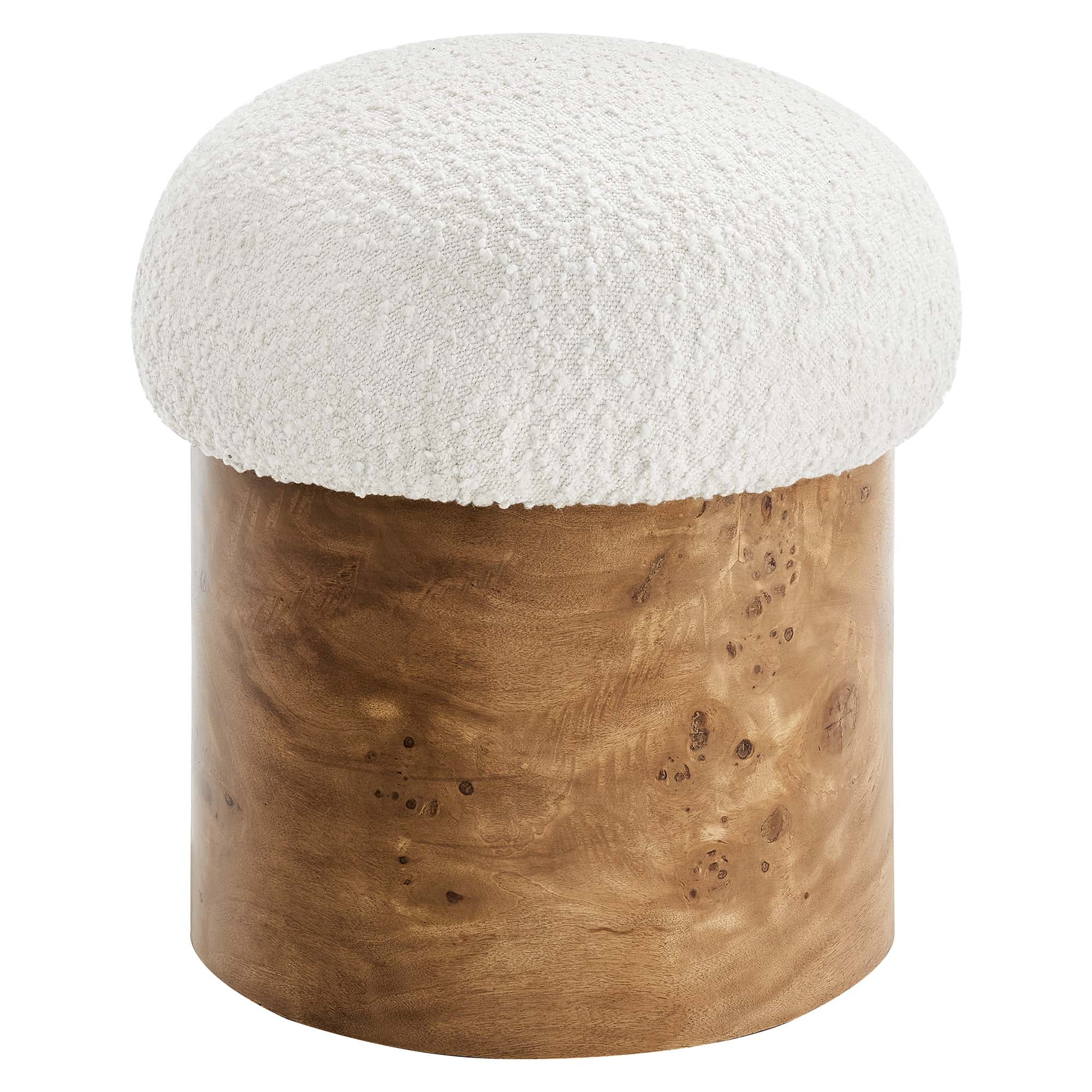 Modway Breeze Boucle Upholstered Ottoman - Image 2