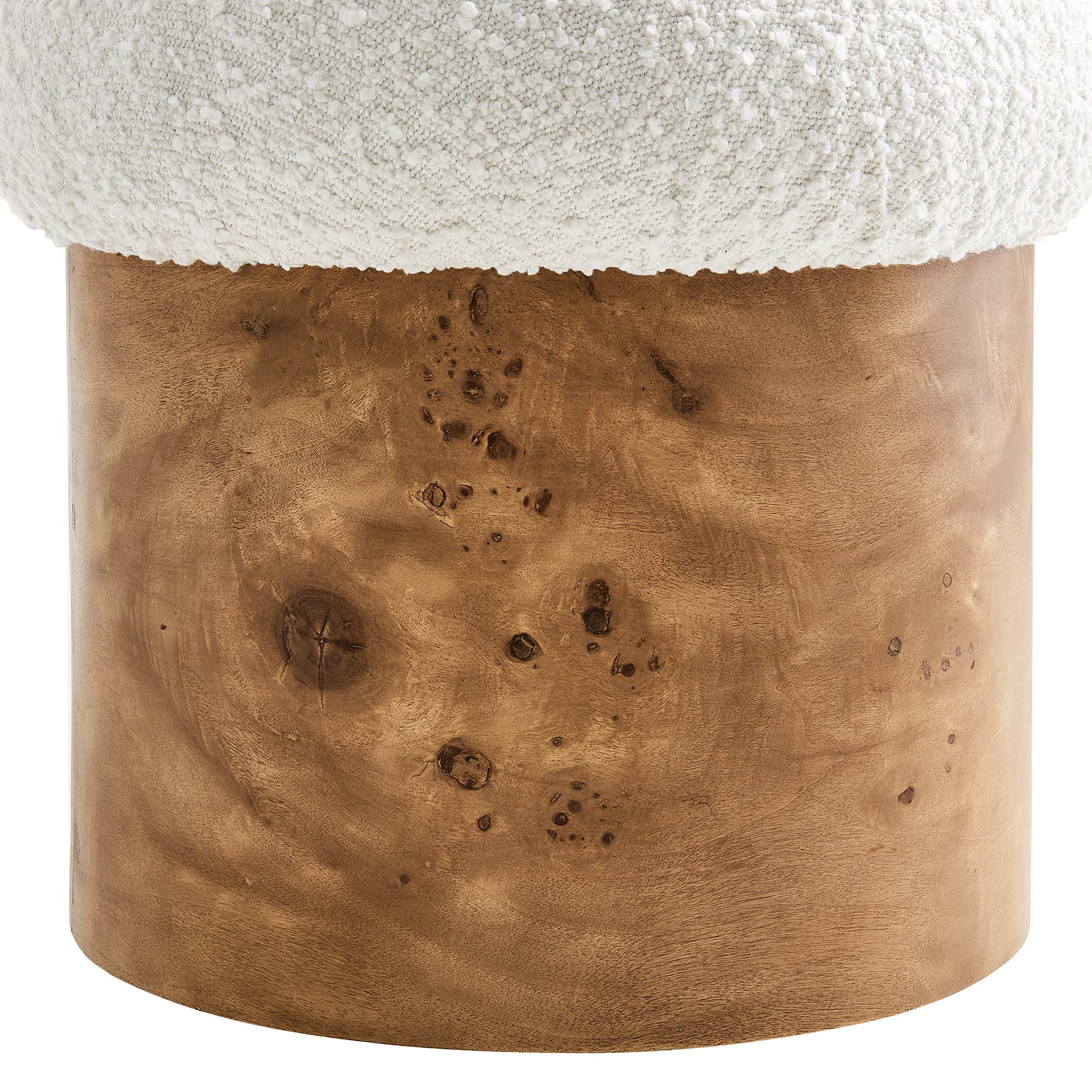 Modway Breeze Boucle Upholstered Ottoman - Image 8