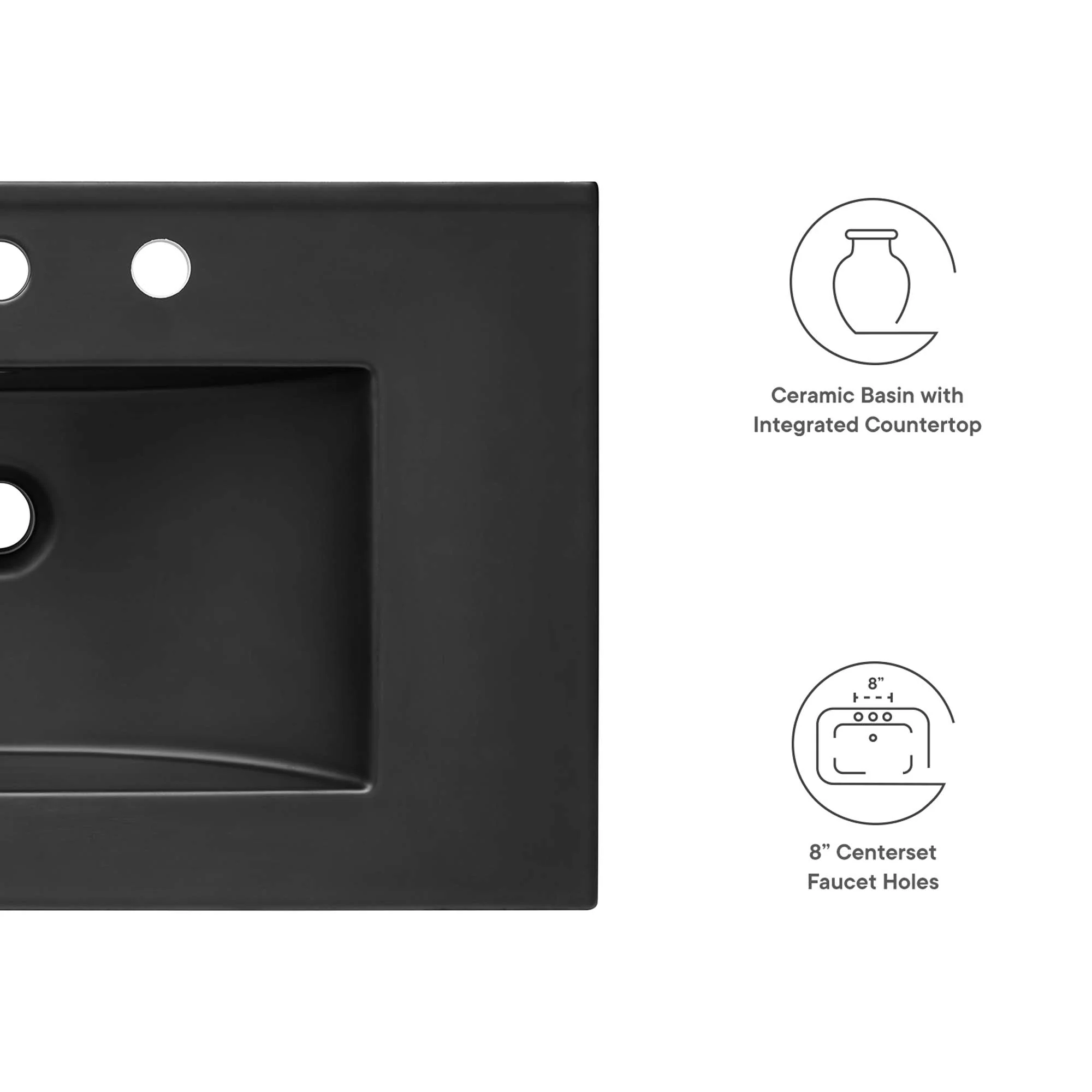 Modway Cayman 30" Bathroom Sink - Image 5