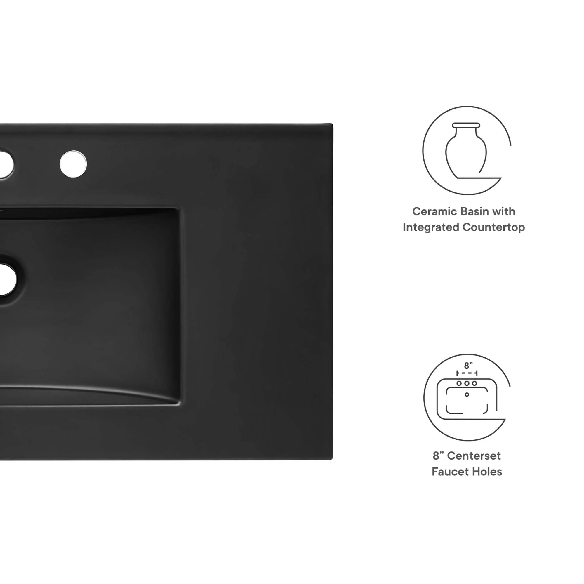 Modway Cayman 36" Bathroom Sink - Image 5