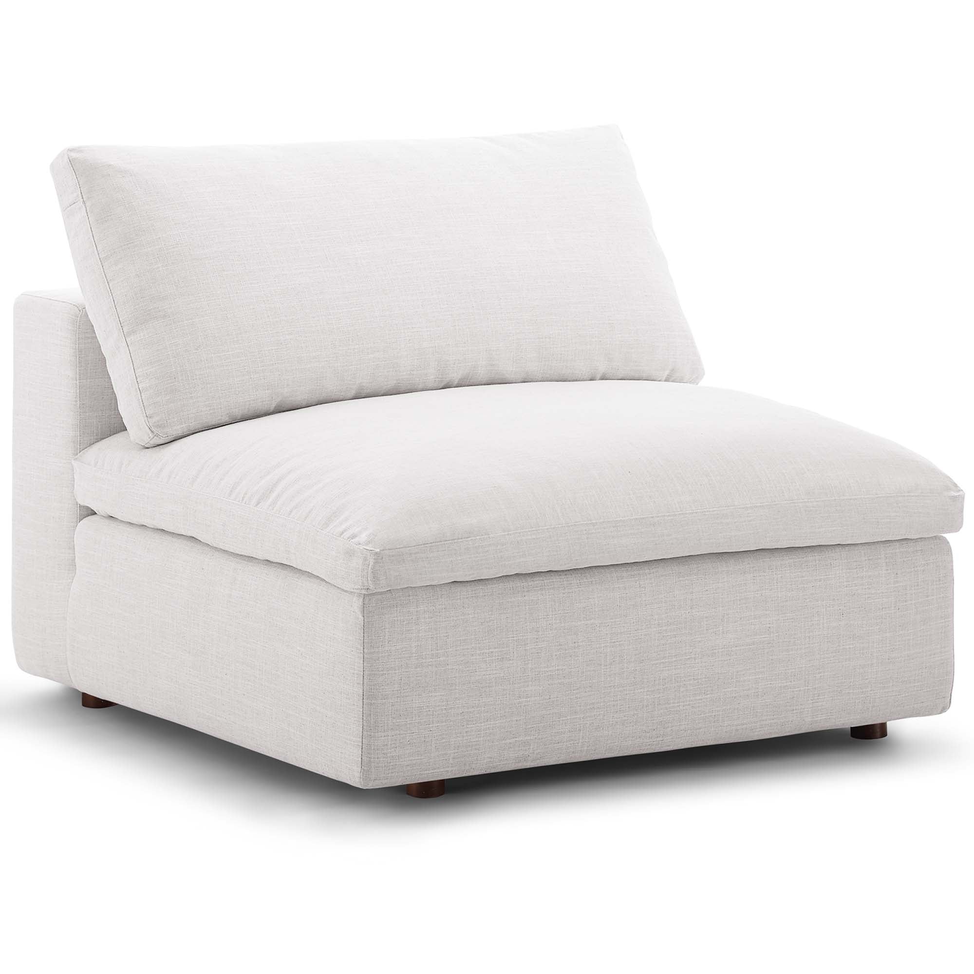 Modway Commix Down Filled Overstuffed 3-Piece Armless Sectional Sofa - Image 3