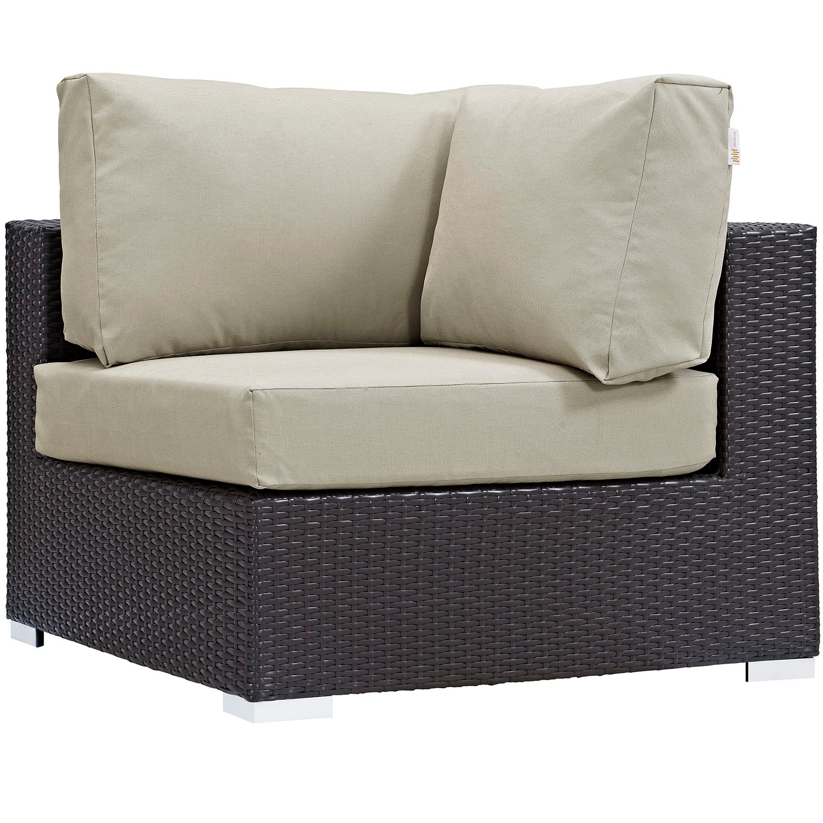 Modway Gather 7 Piece Outdoor Patio Sectional Set - Image 2