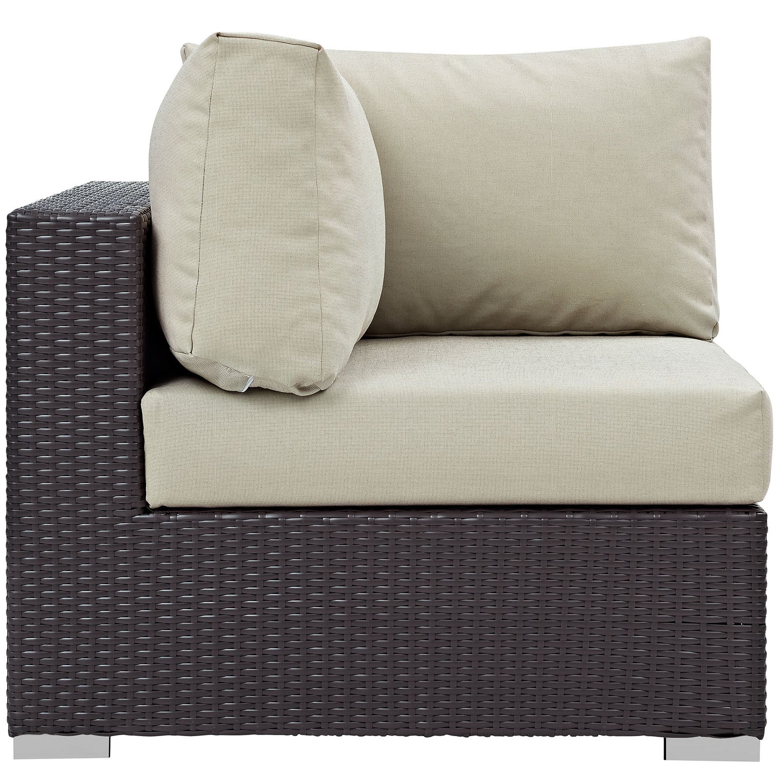 Modway Gather 7 Piece Outdoor Patio Sectional Set - Image 3