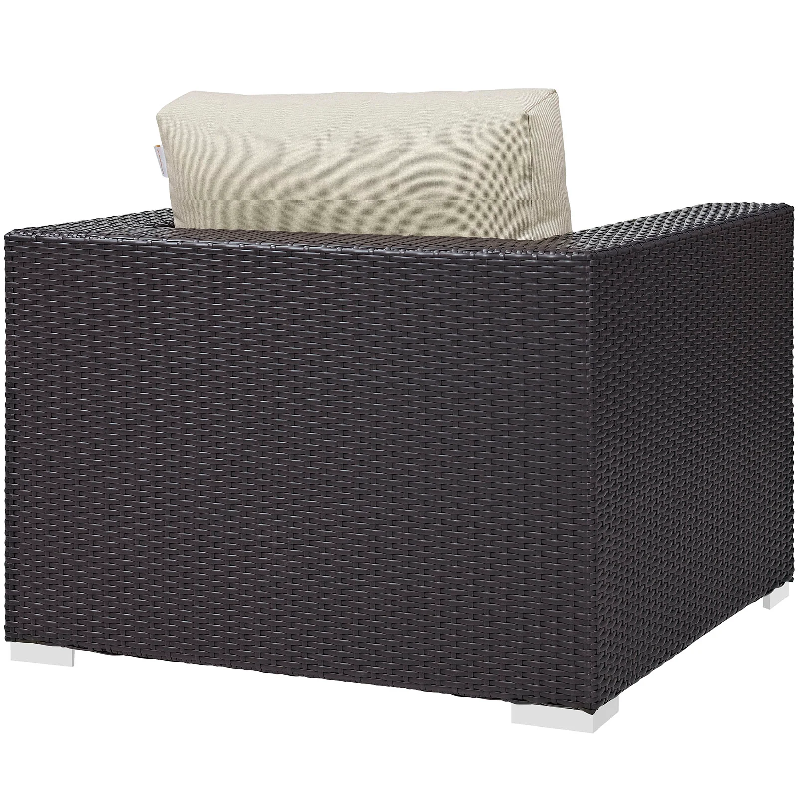 Modway Gather 7 Piece Outdoor Patio Sectional Set - Image 6