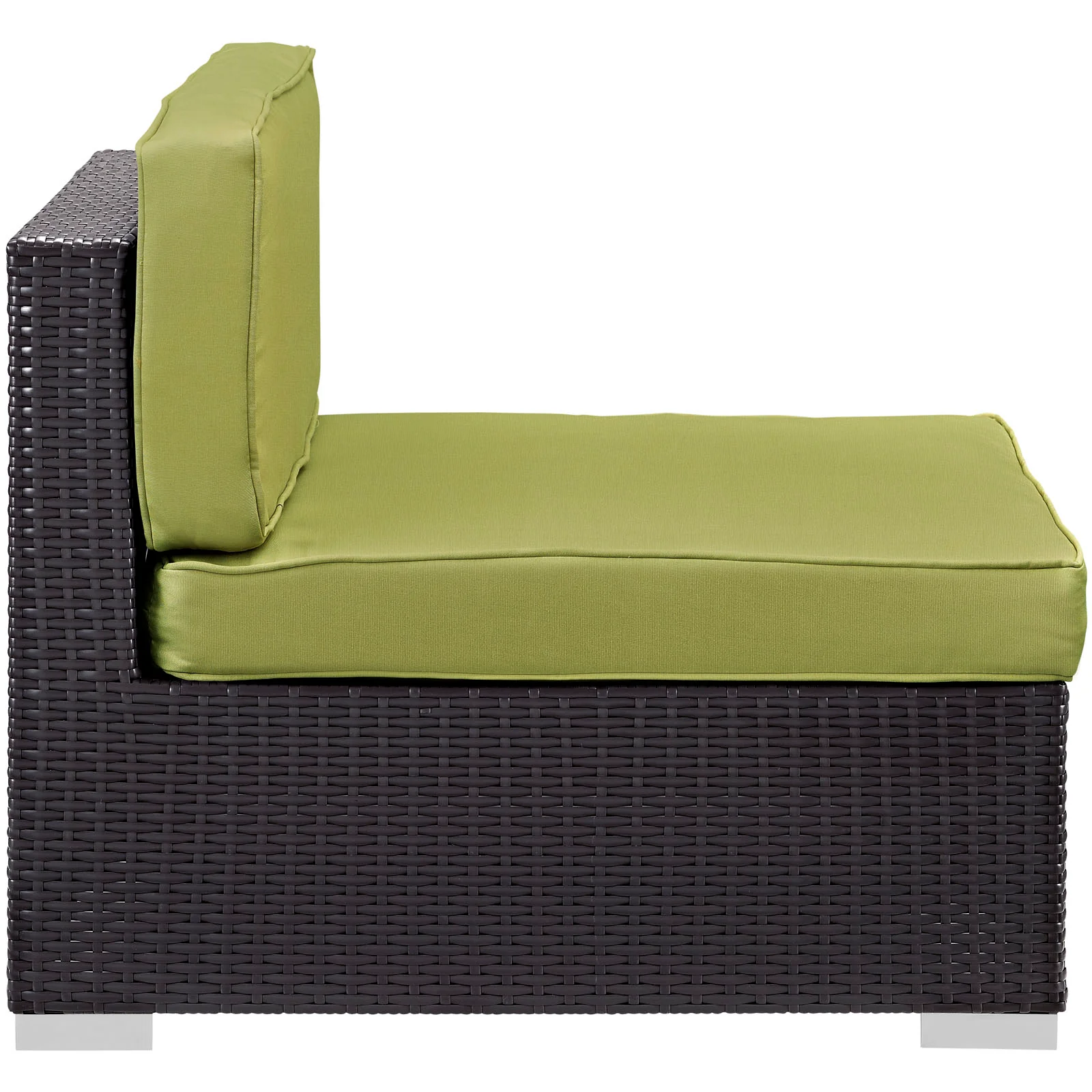 Modway Gather Armless Outdoor Patio Sectional - Image 5