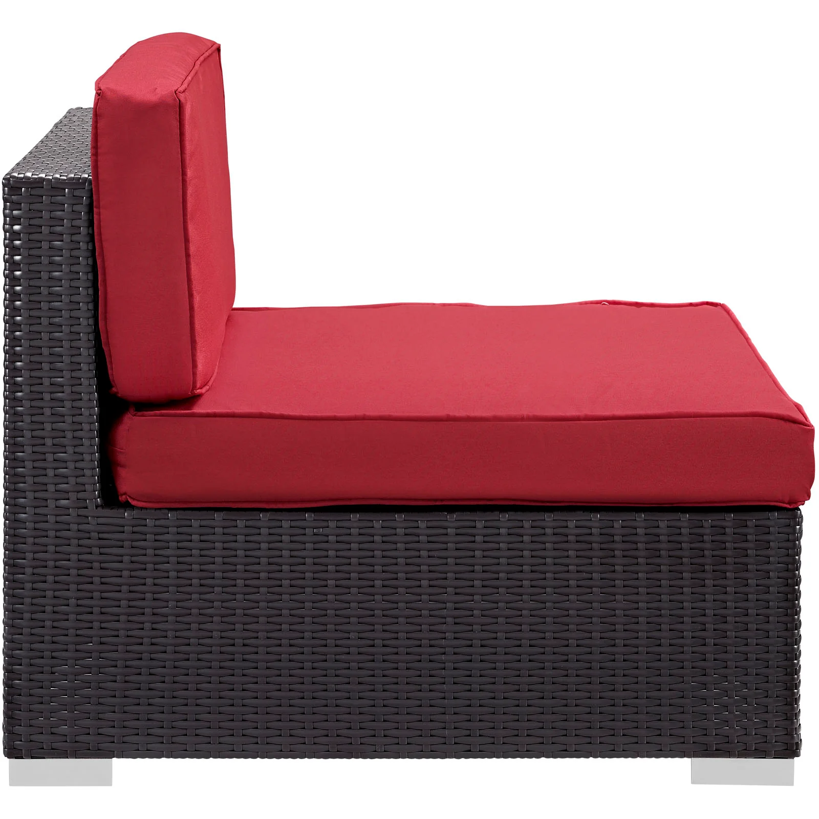Modway Gather Armless Outdoor Patio Sectional - Image 8