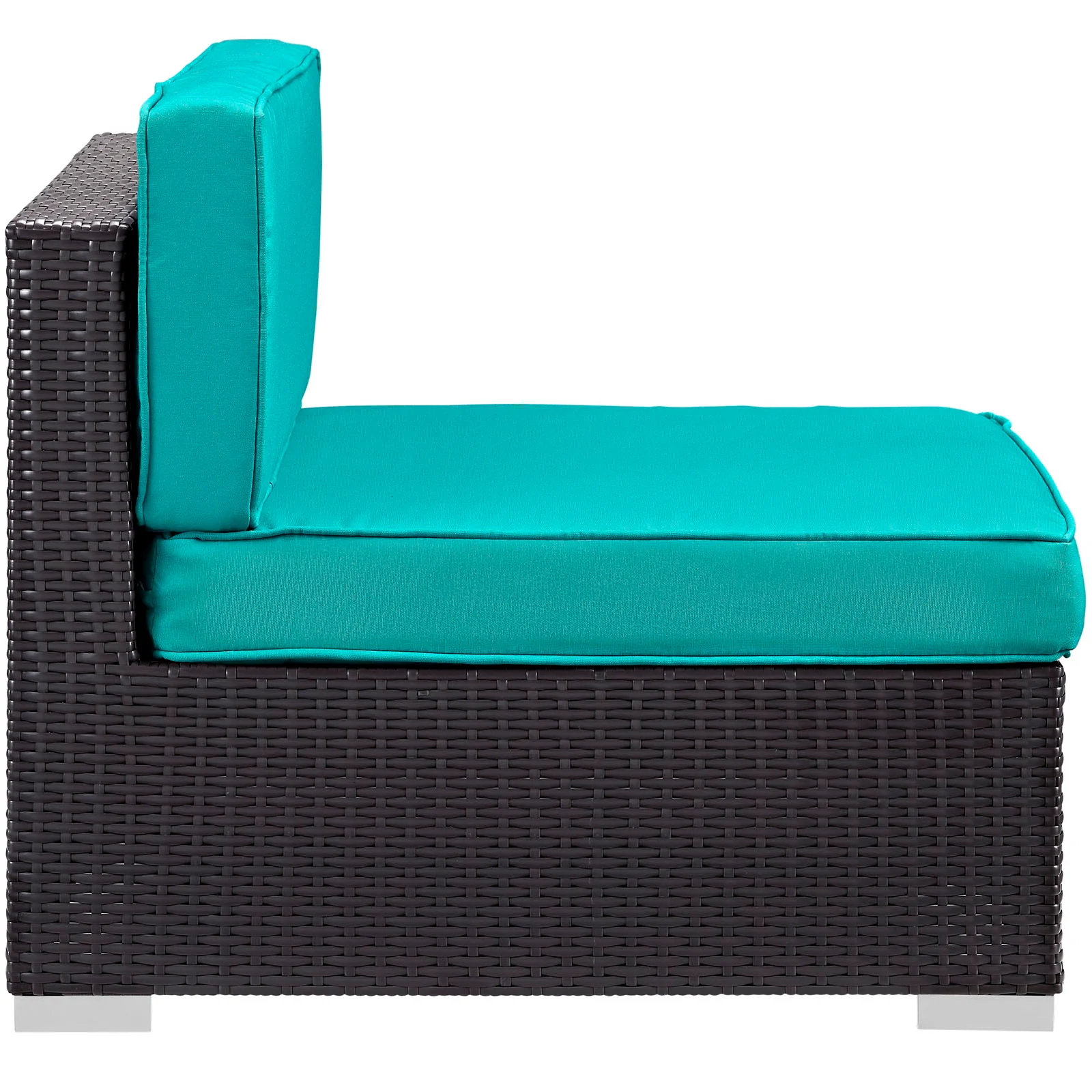 Modway Gather Corner and Middle Outdoor Patio Sectional Set - Image 12