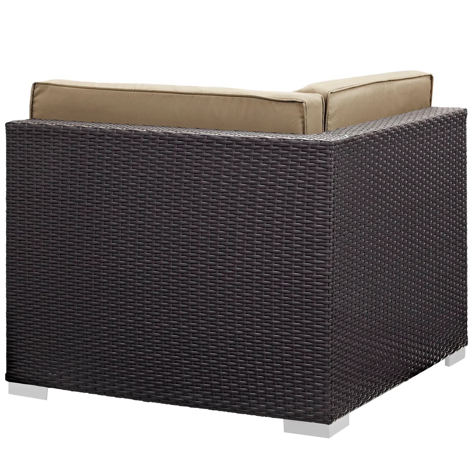 Modway Gather Corner and Middle Outdoor Patio Sectional Set - Image 3