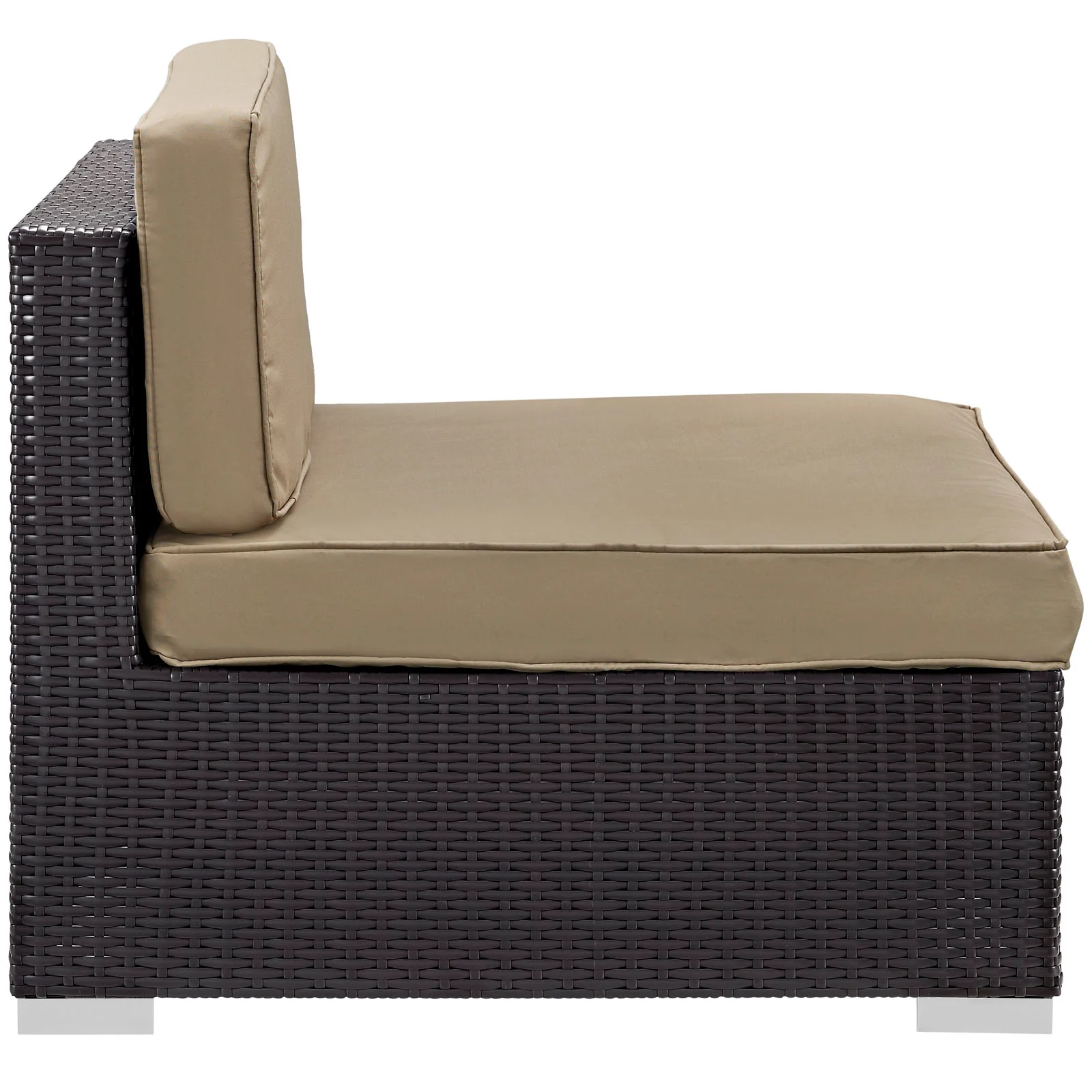 Modway Gather Corner and Middle Outdoor Patio Sectional Set - Image 4