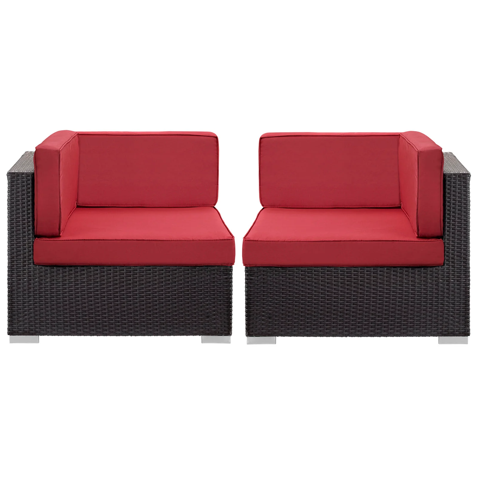 Modway Gather Outdoor Patio Corner Sectional Set of 2 - Image 9