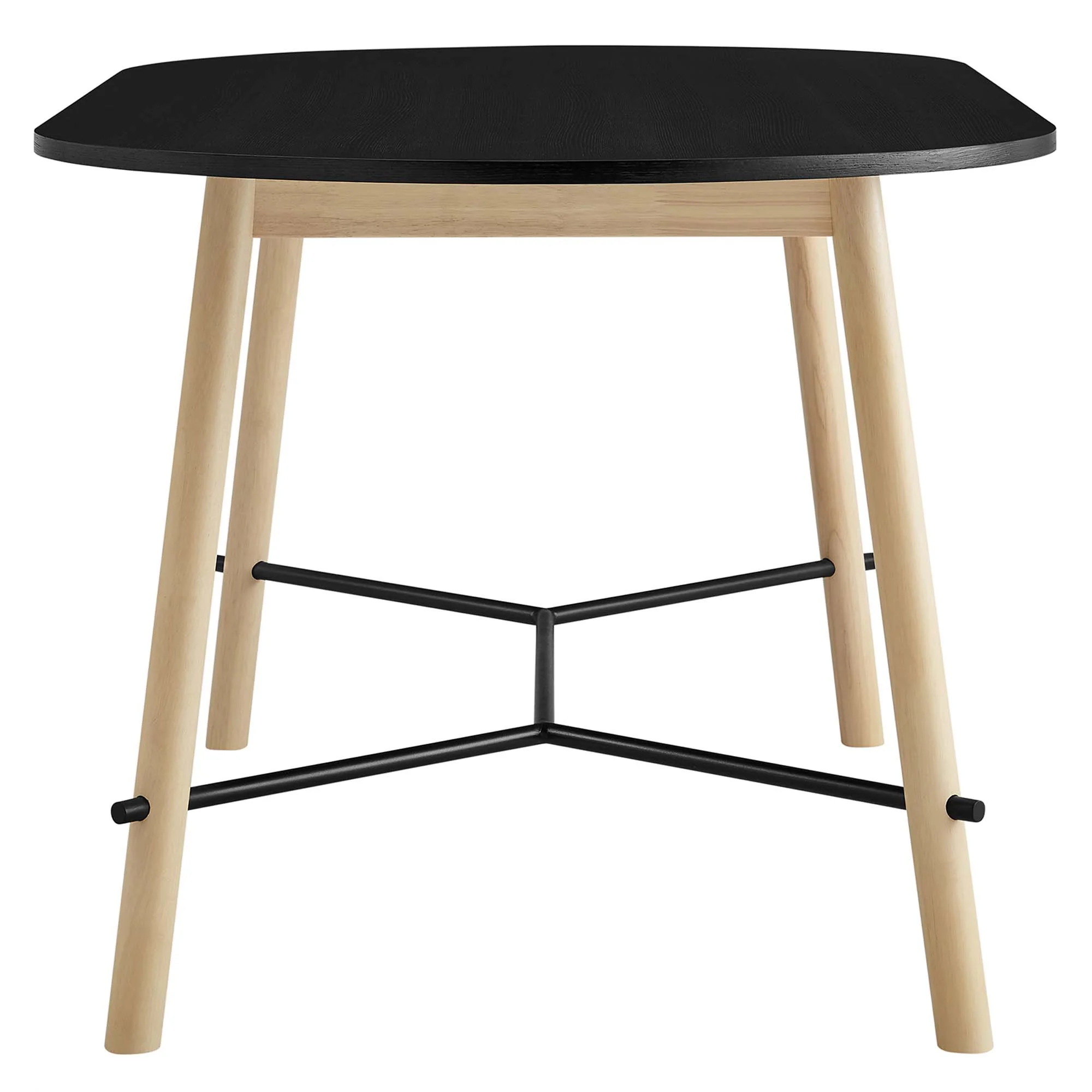 Modway Infuse 71" Wood Grain Dining Table - Image 3