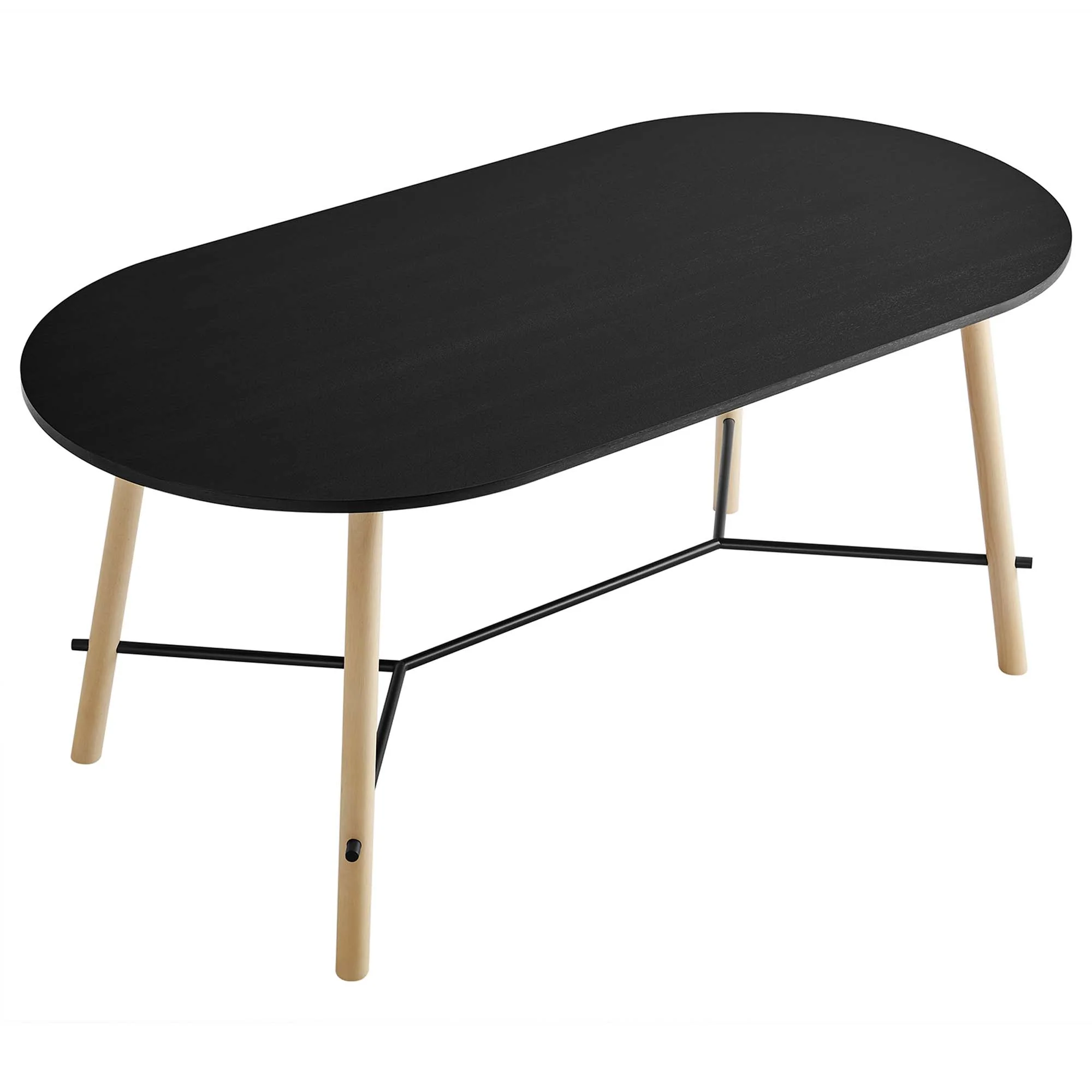 Modway Infuse 71" Wood Grain Dining Table - Image 5