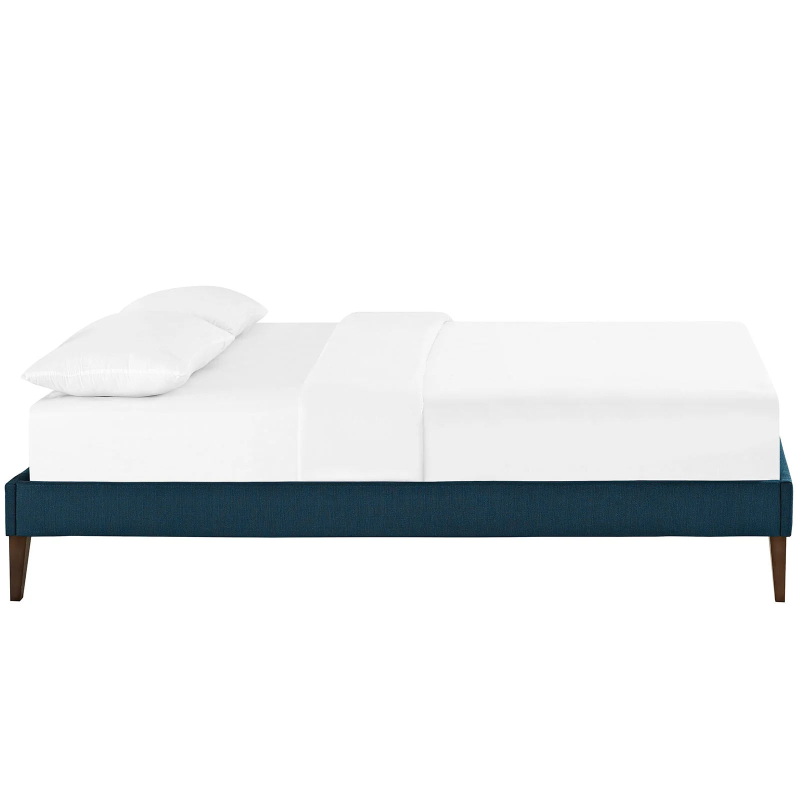 Modway Sharon Fabric Full Bed Frame with Squared Tapered Legs - Image 4